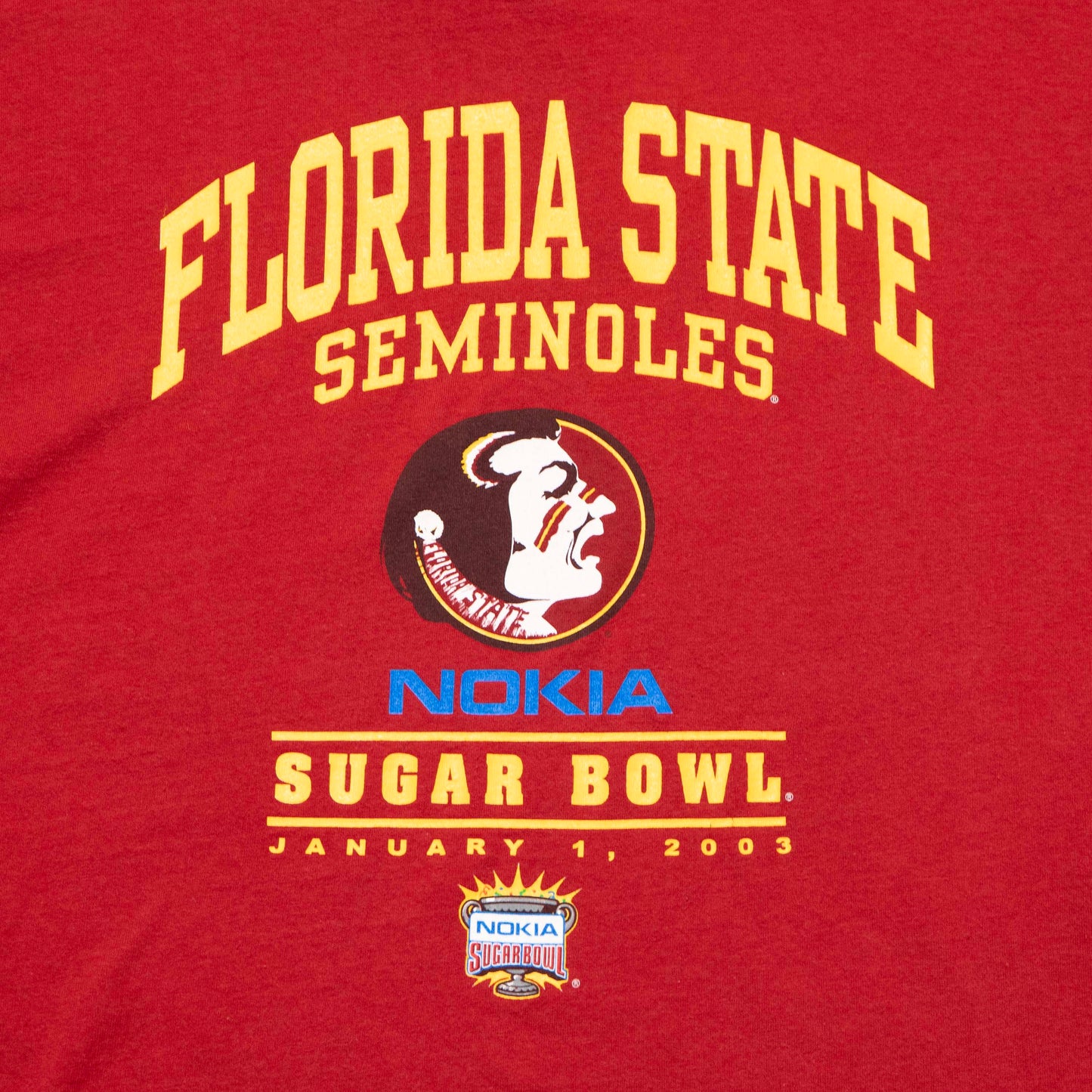 Florida State Seminoles '03 Sugar Bowl Shirt