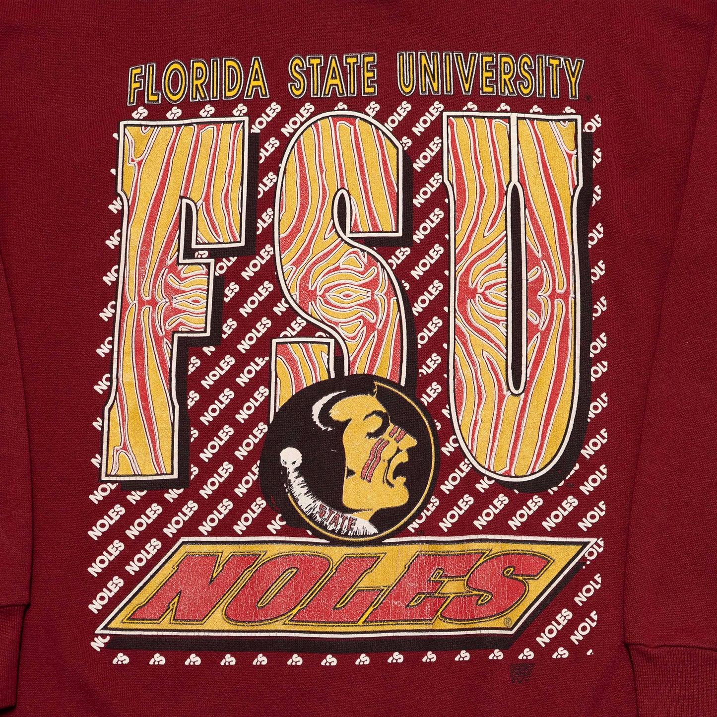 FSU Zebra Print Sweatshirt
