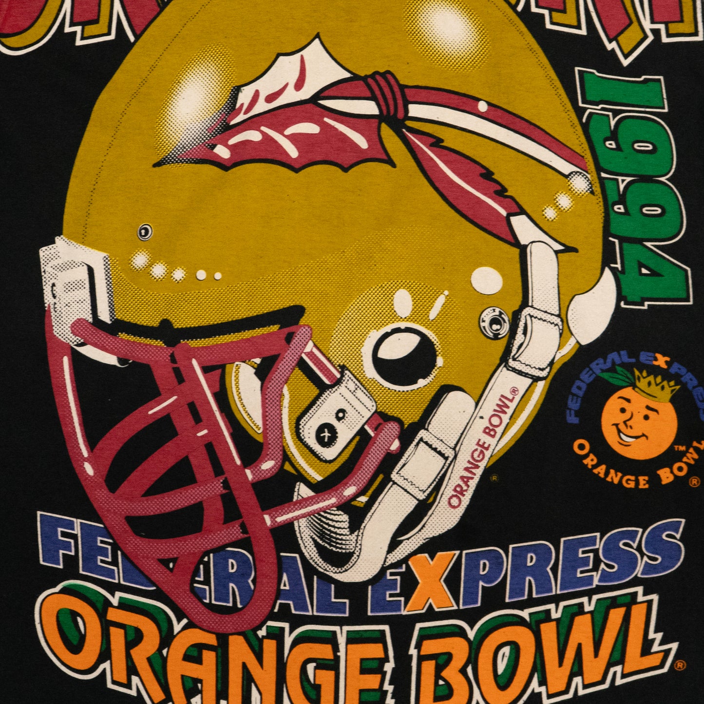 FSU Black Orange Bowl Shirt