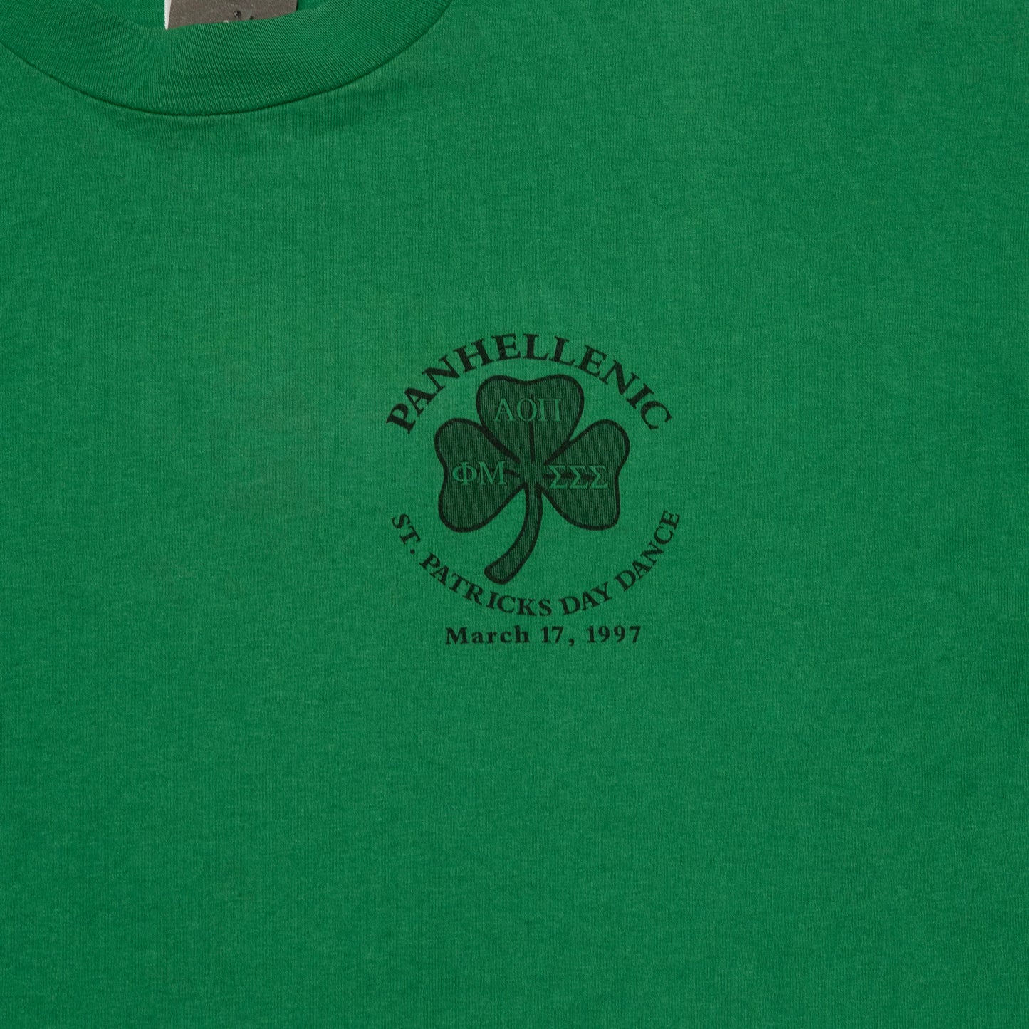 Panhellenic St. Patrick's Day Dance Shirt - M