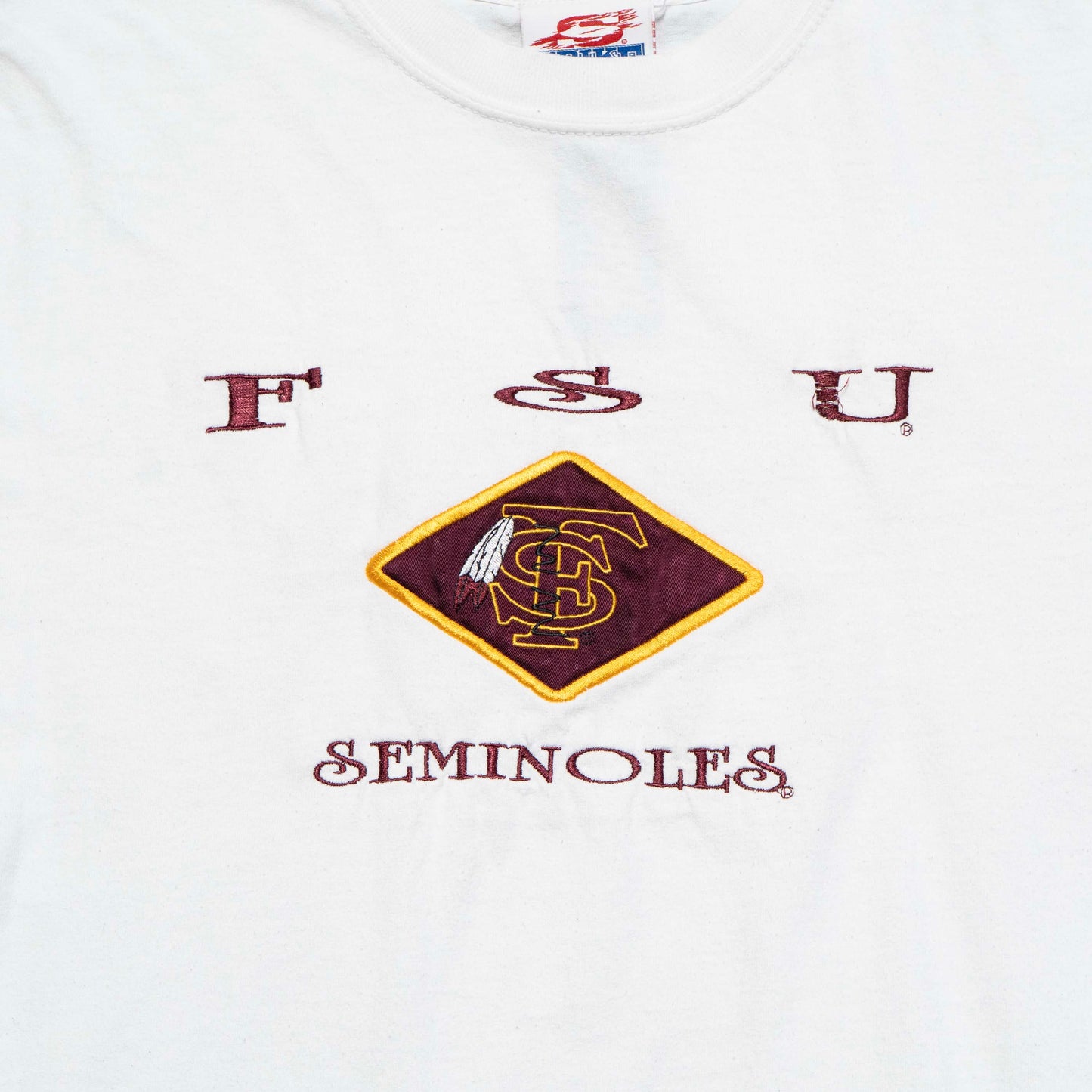 FSU Embroidered Spike Sports Tee (As-Is)