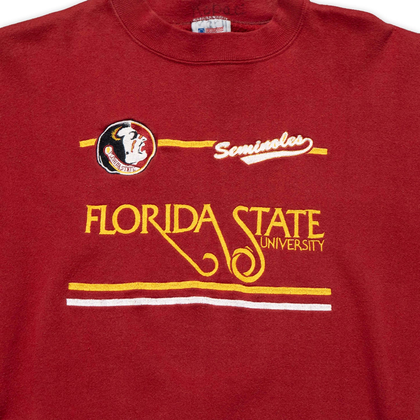 FSU Seminoles Script Embroidered Sweatshirt