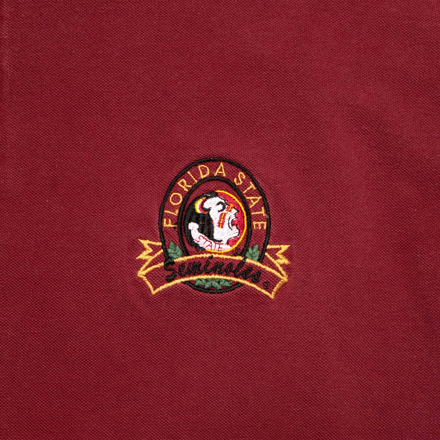 Florida State Seminoles Embroidered Block Color Polo