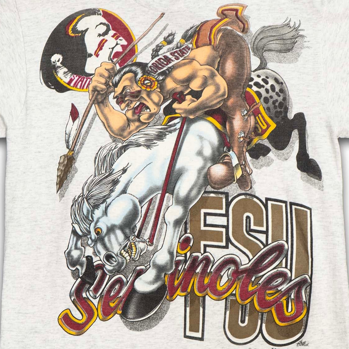 FSU Osceola & Rengade Big Print Shirt