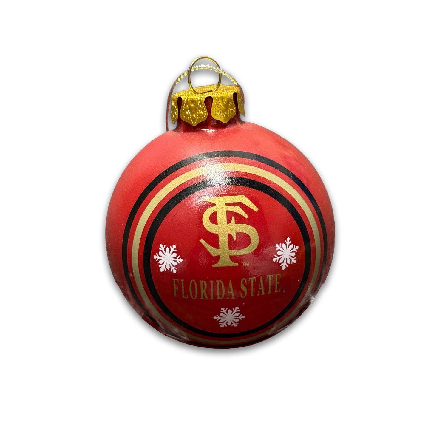 Florida State FS Ball Ornament