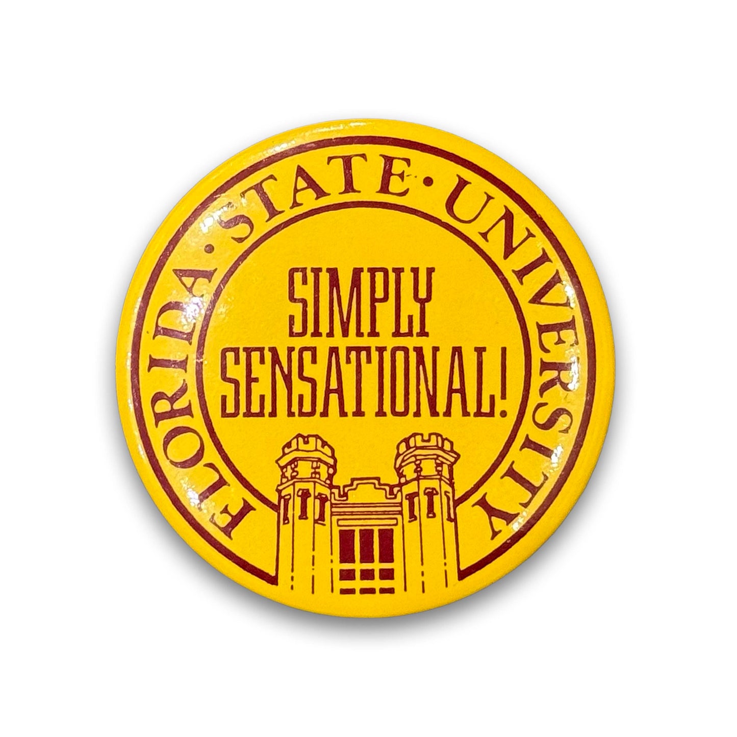 FSU Simply Sensational Button