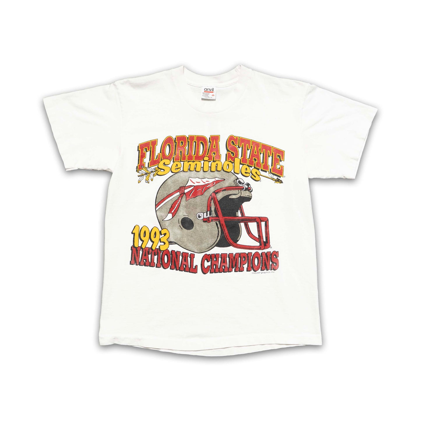 FSU 1993 National Champs Helmet Shirt