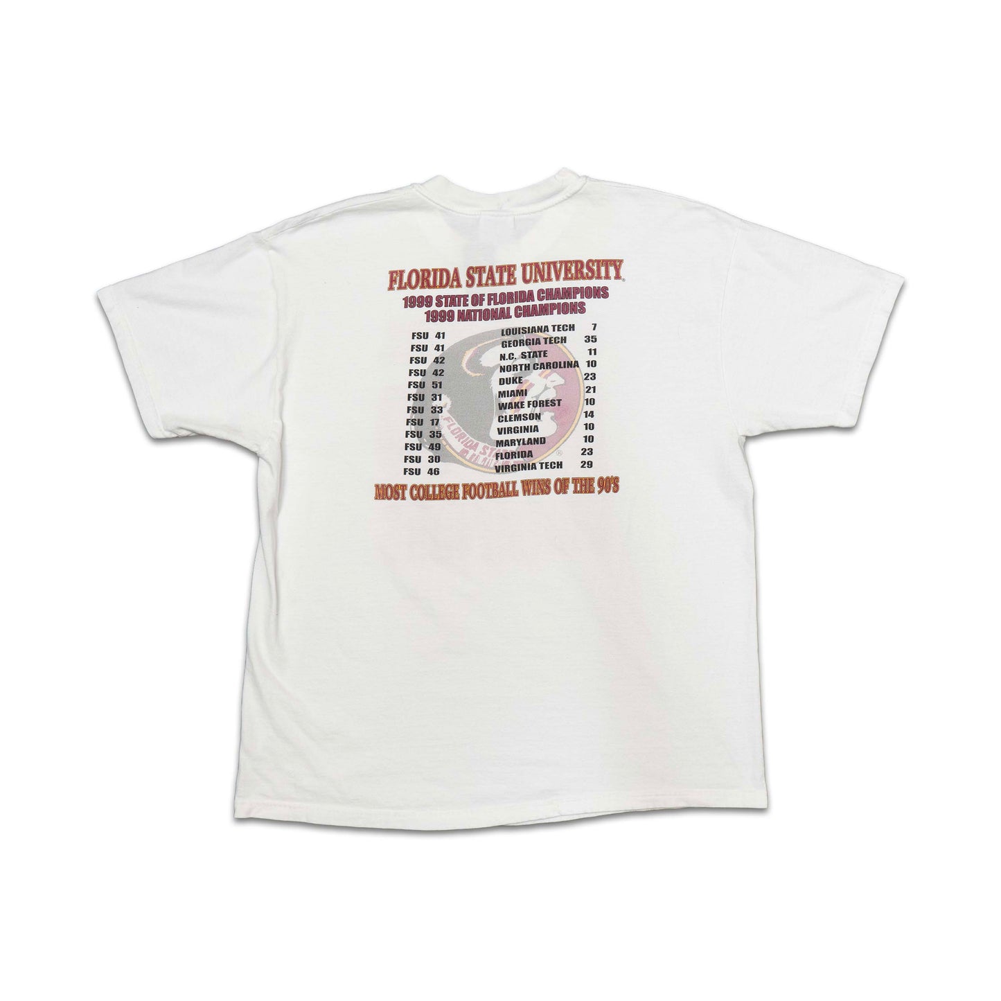 FSU Hanes National Champs 1999 Osceola Tee