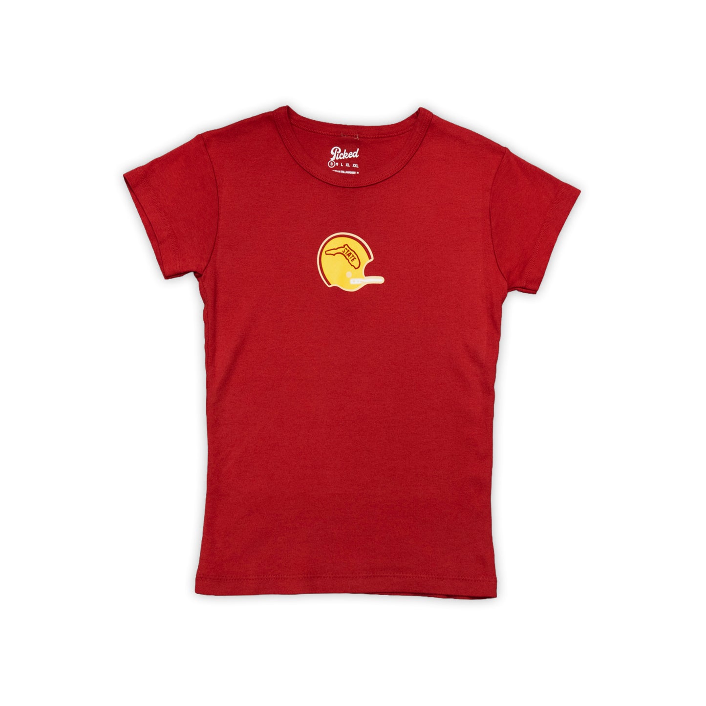 Picked FSU Vintage Helmet Baby Tee