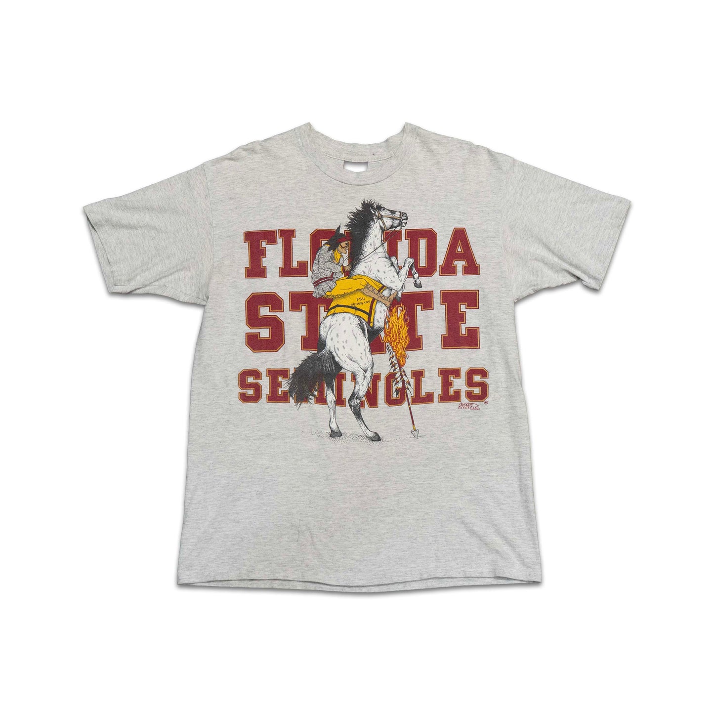 FSU Grey Osceola & Renegade Burning Spear Tee