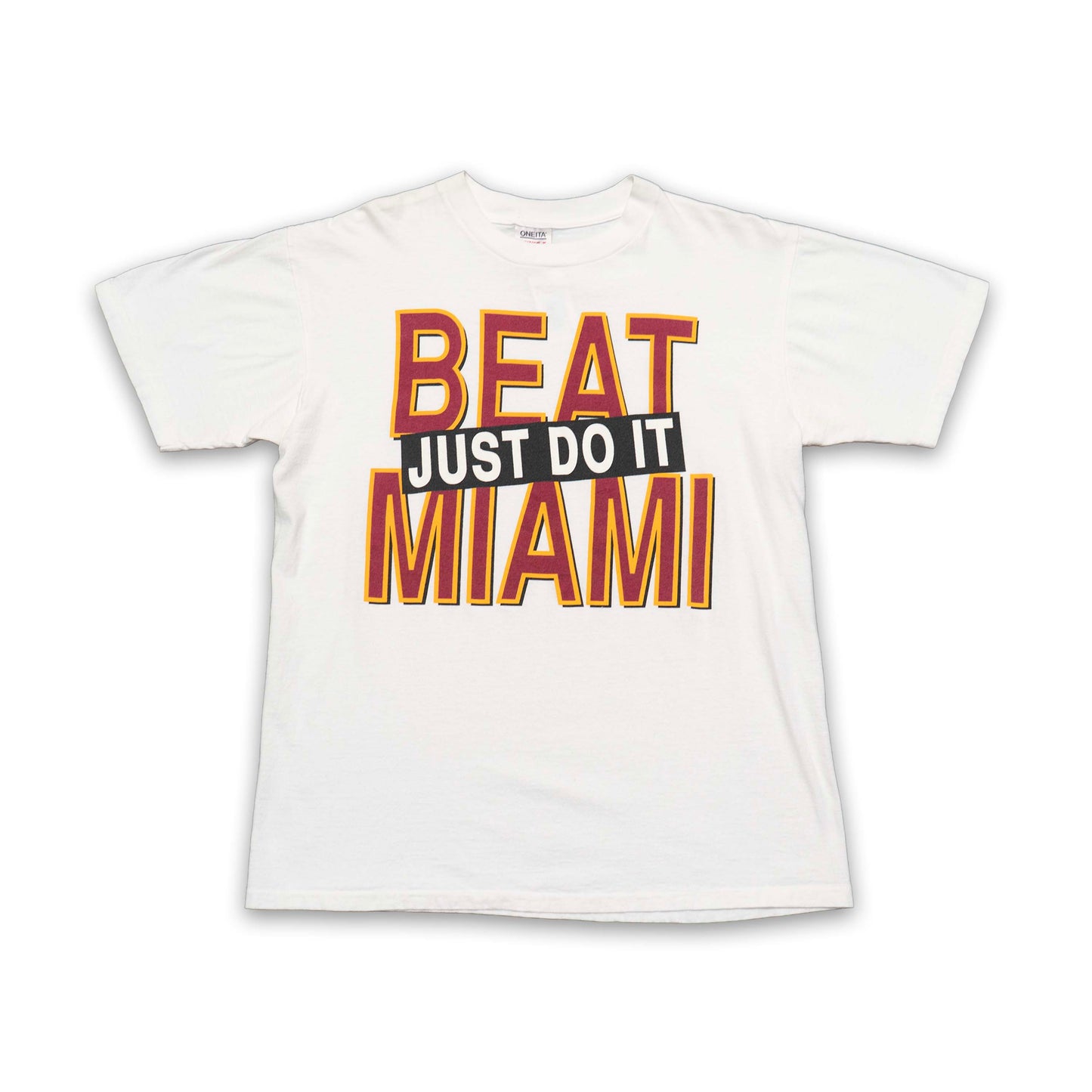 FSU "Beat Miami" White Tee