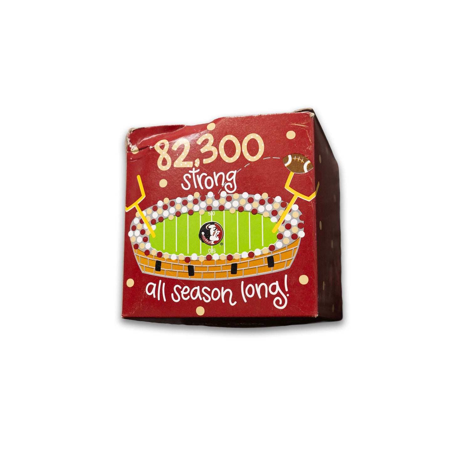 FSU Doak Campbell Stadium Coton Colors Ornament (As-Is)