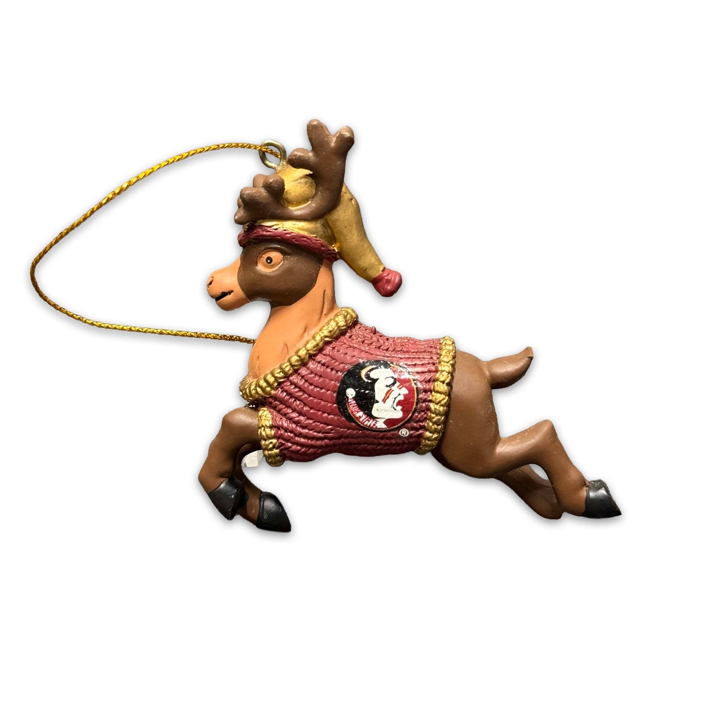 FSU Reindeer Ornament
