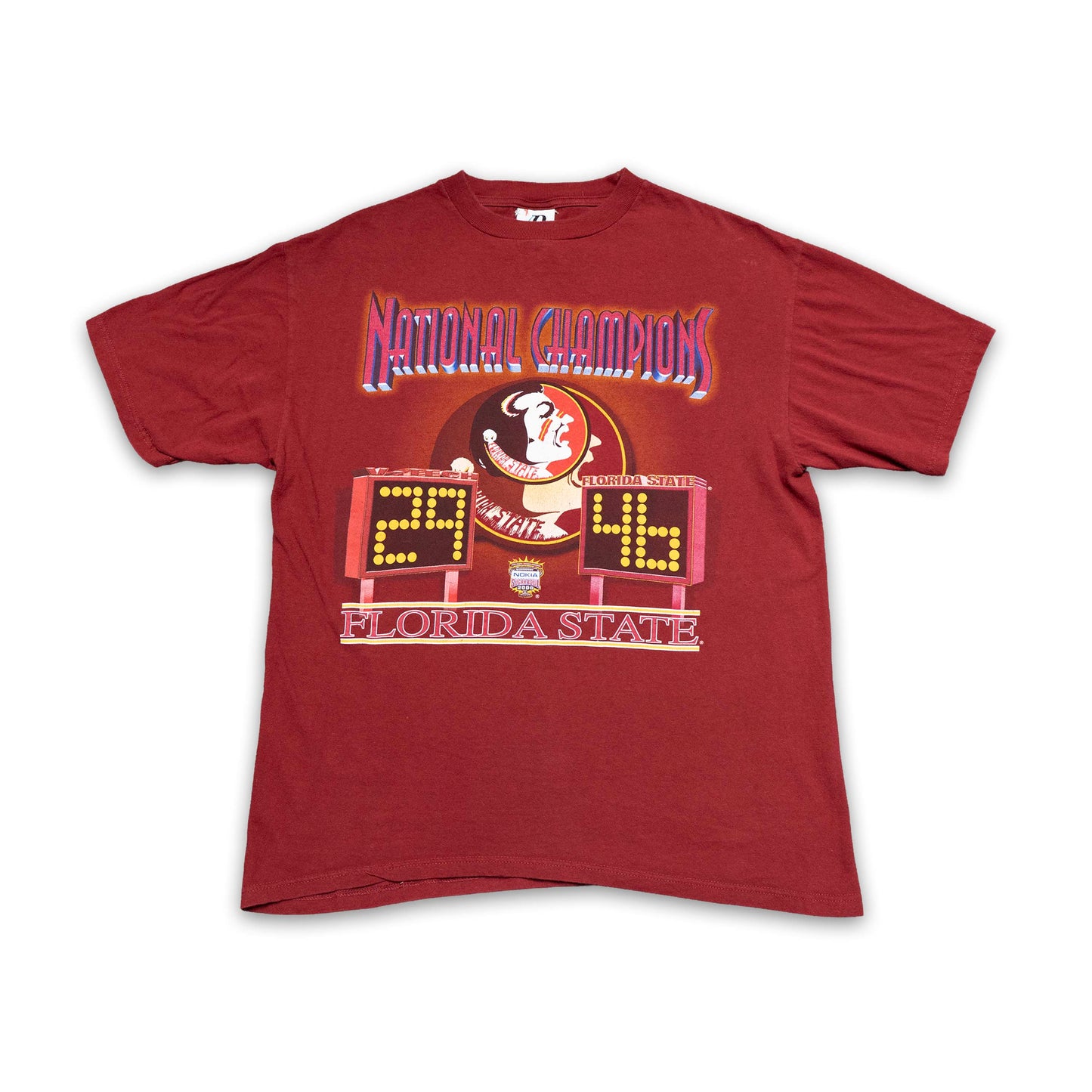 FSU 1999 Champs Scoreboard Shirt