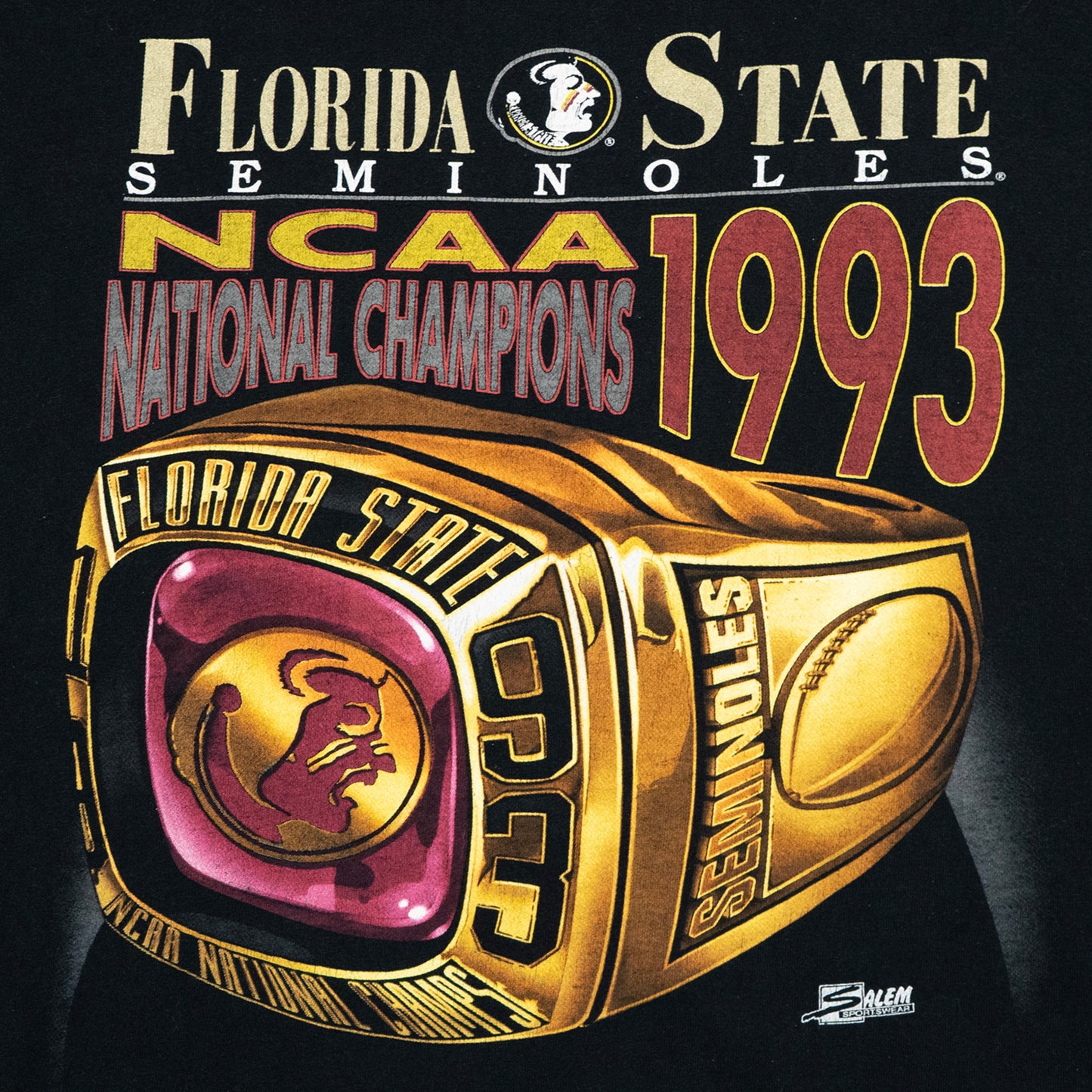 FSU 1993 Nat Champs Ring Shirt