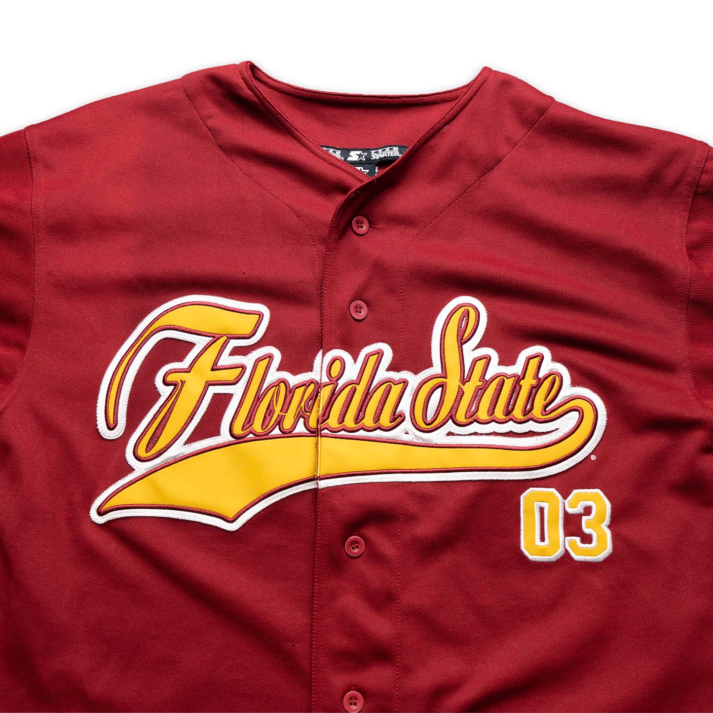 Florida State Script Starter Baseball Jersey