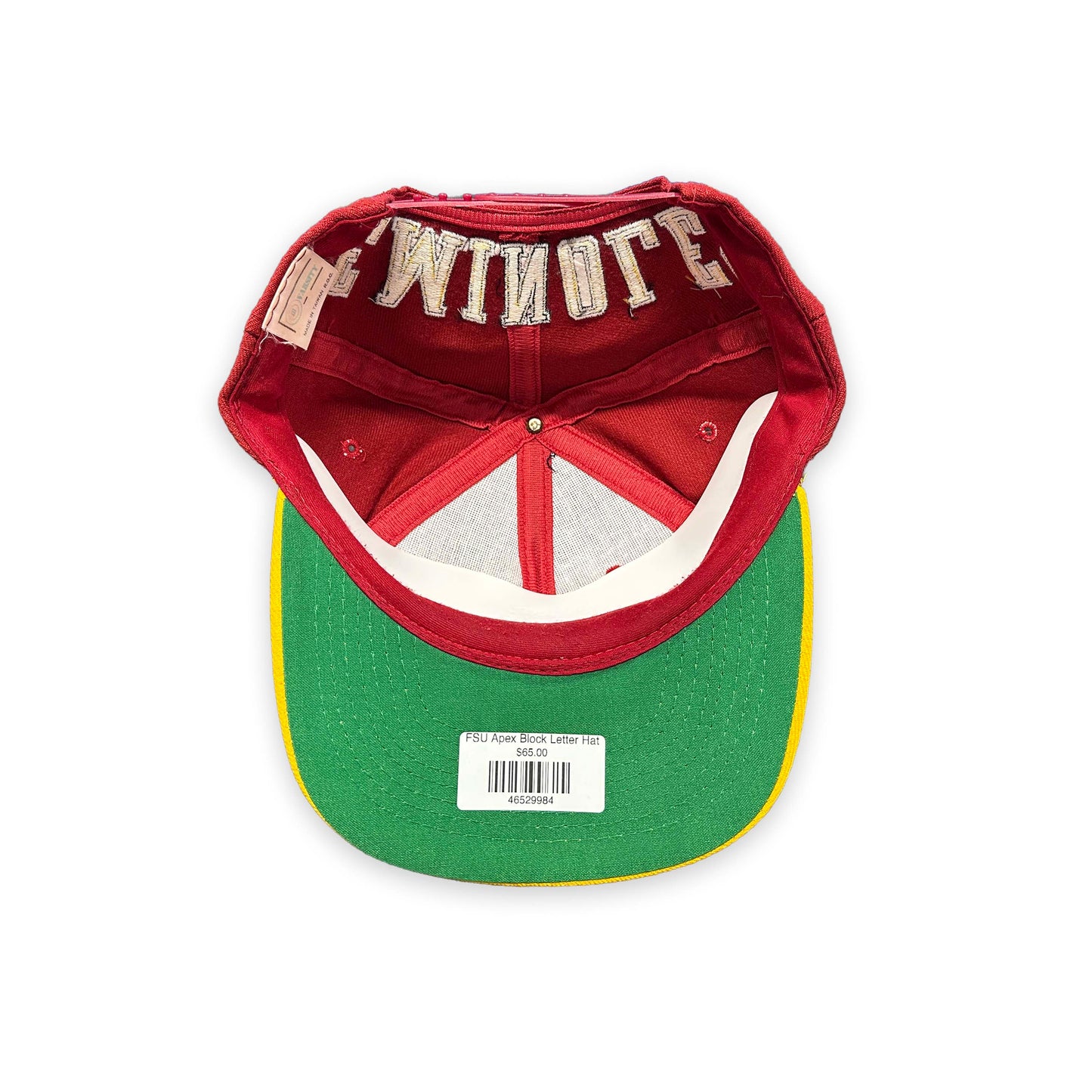 FSU Apex Block Letter Hat