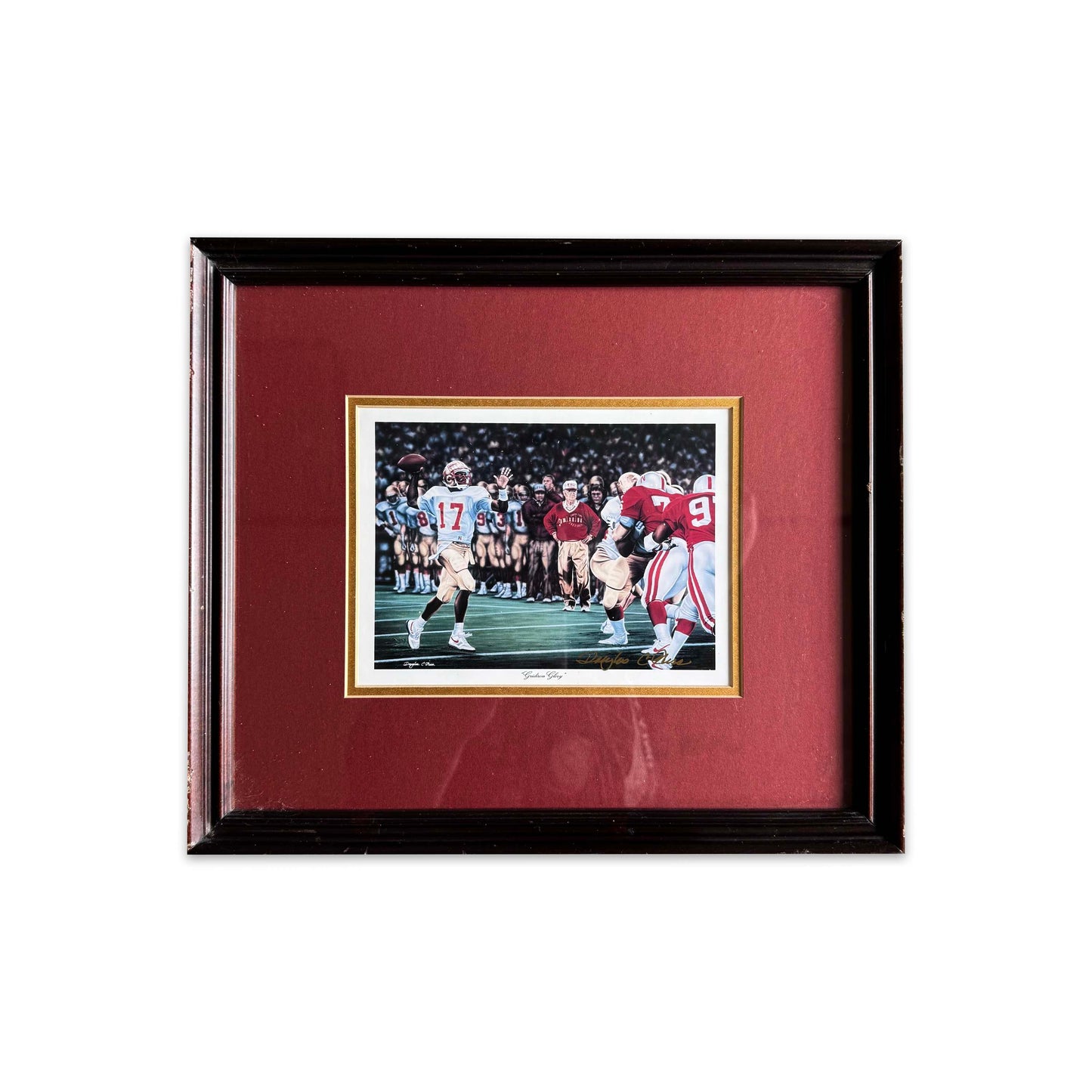 FSU "Gridiron Glory" Framed Art