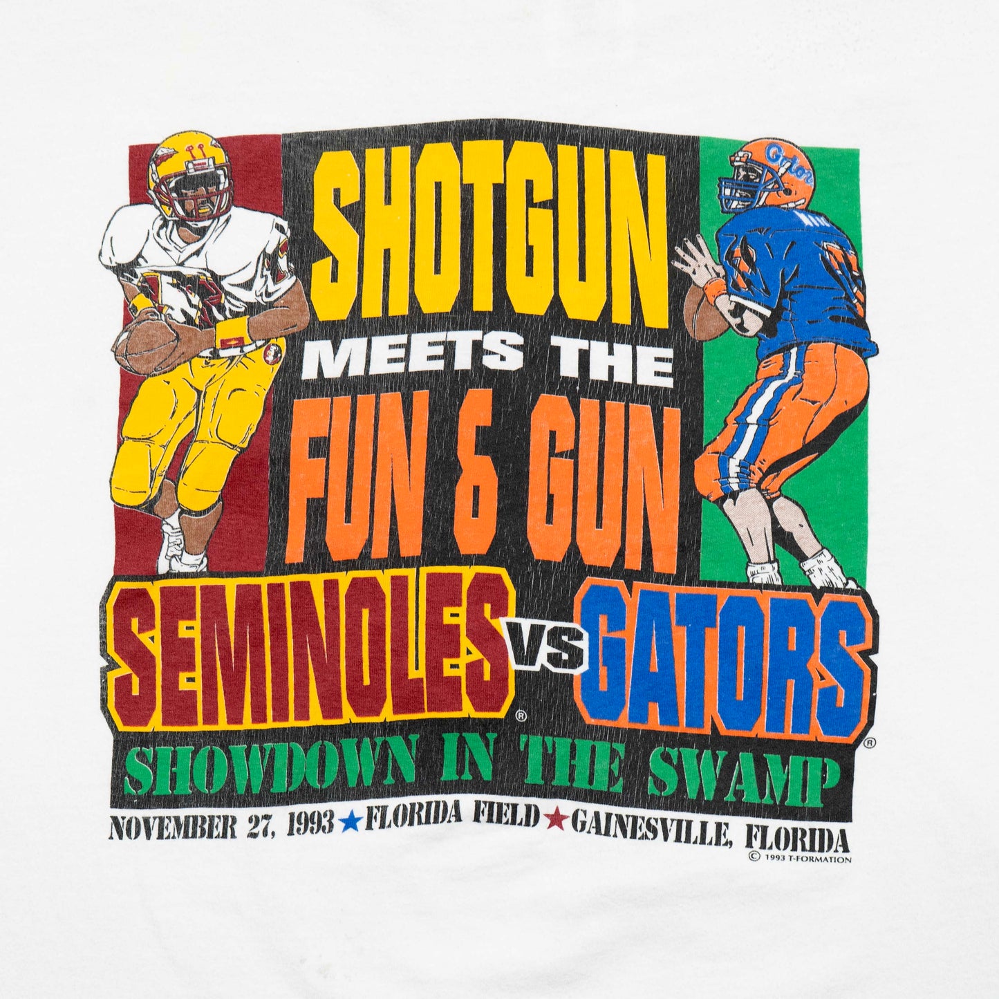 1993 FSU vs. UF Shirt (As-Is)
