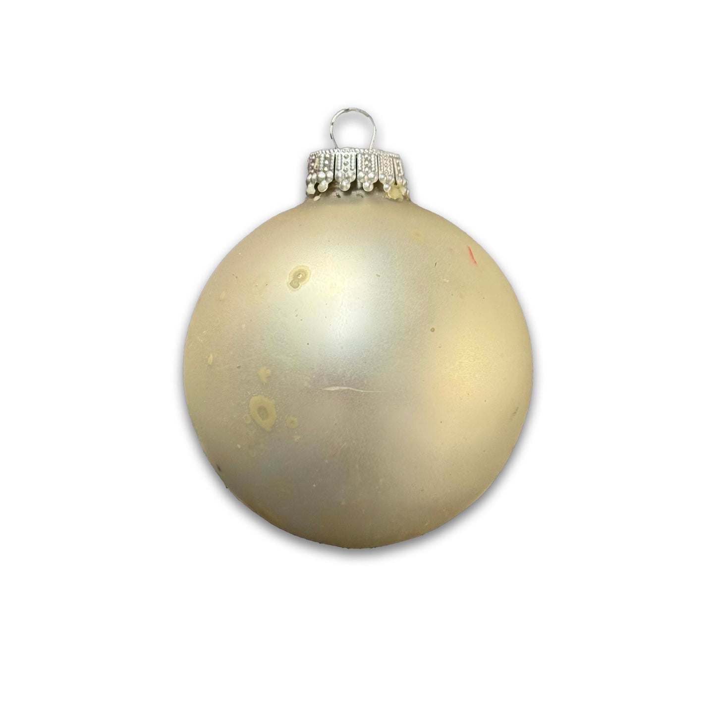 Handrawn Noles Santa Ball Ornament