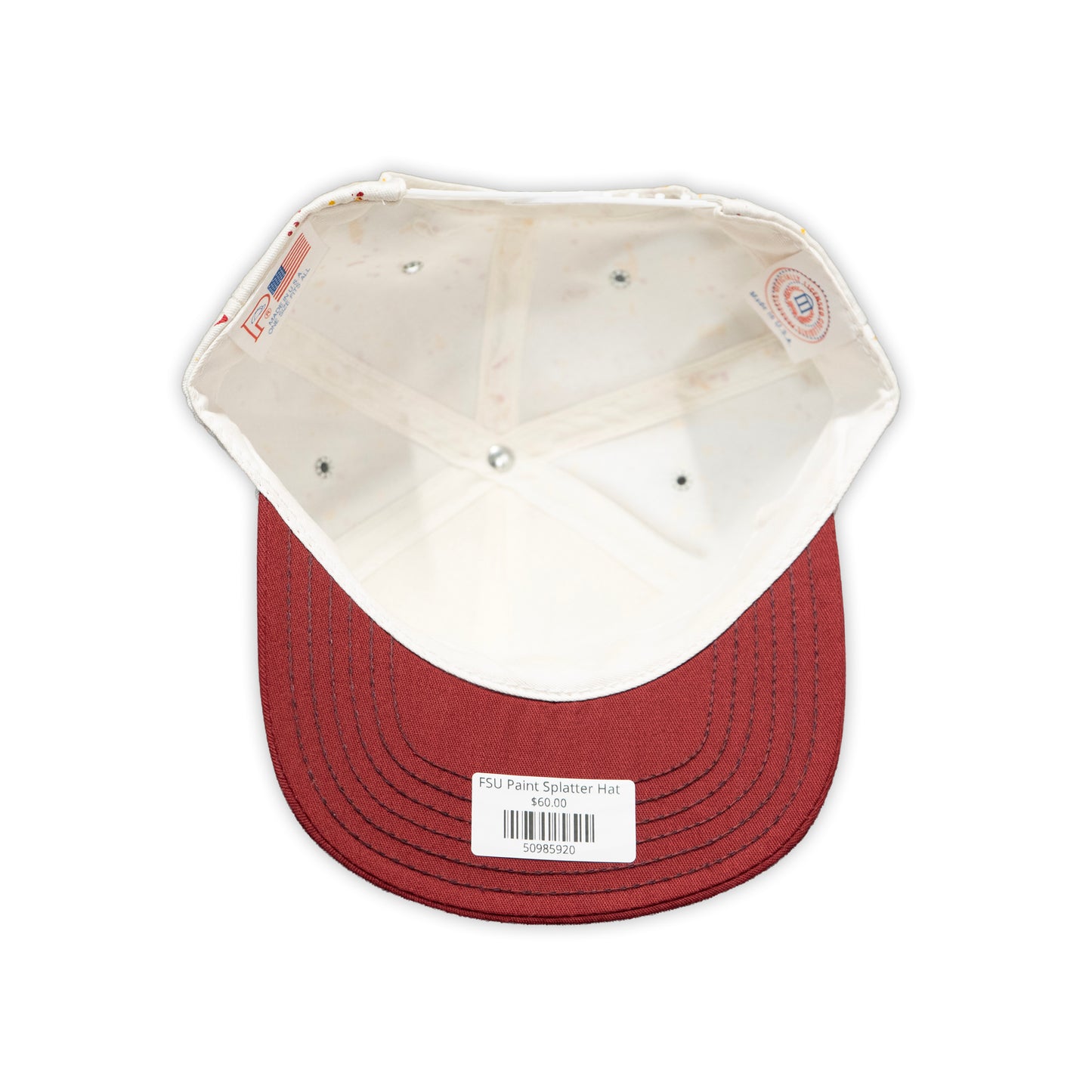 FSU Paint Splatter Hat