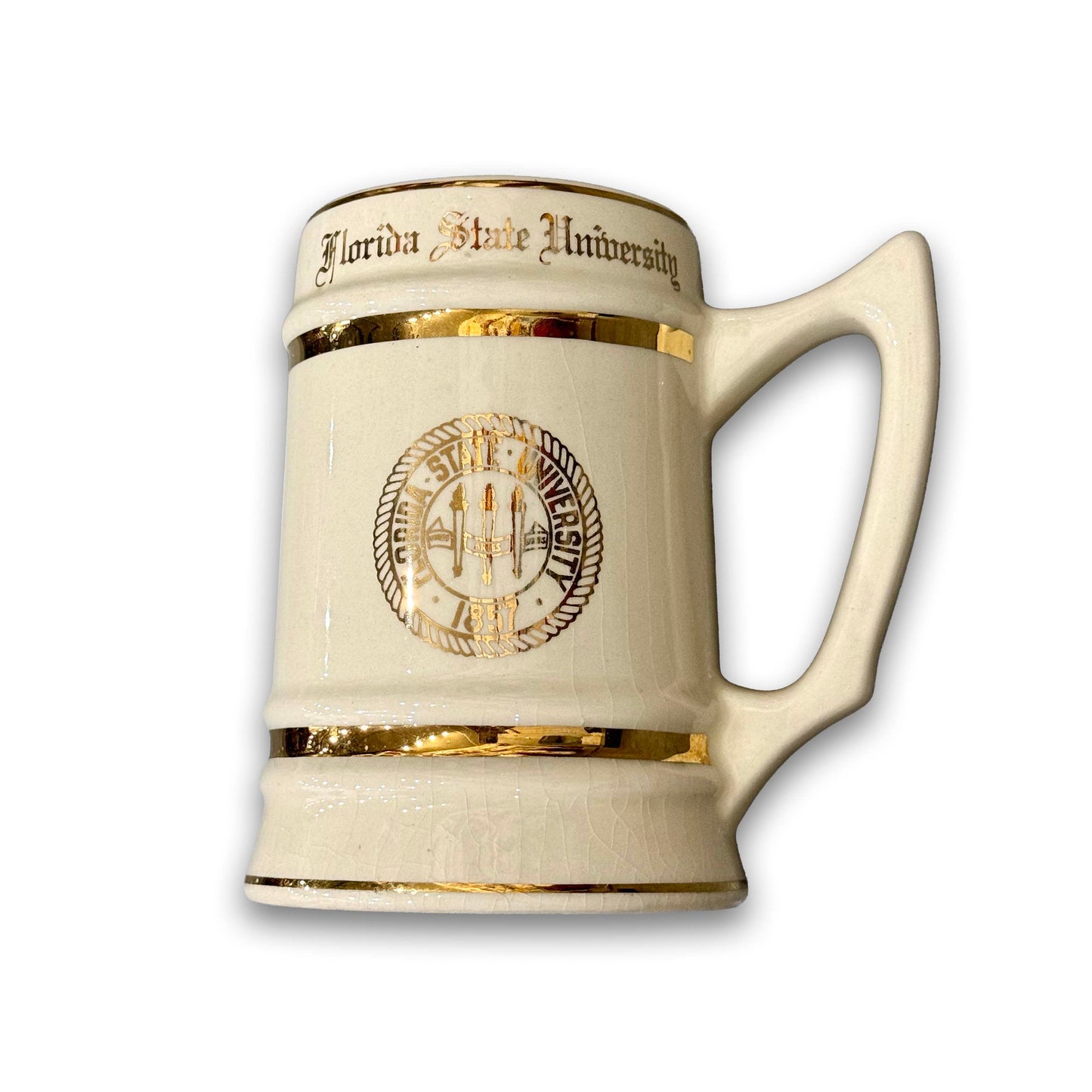 FSU Gold School Seal Stein
