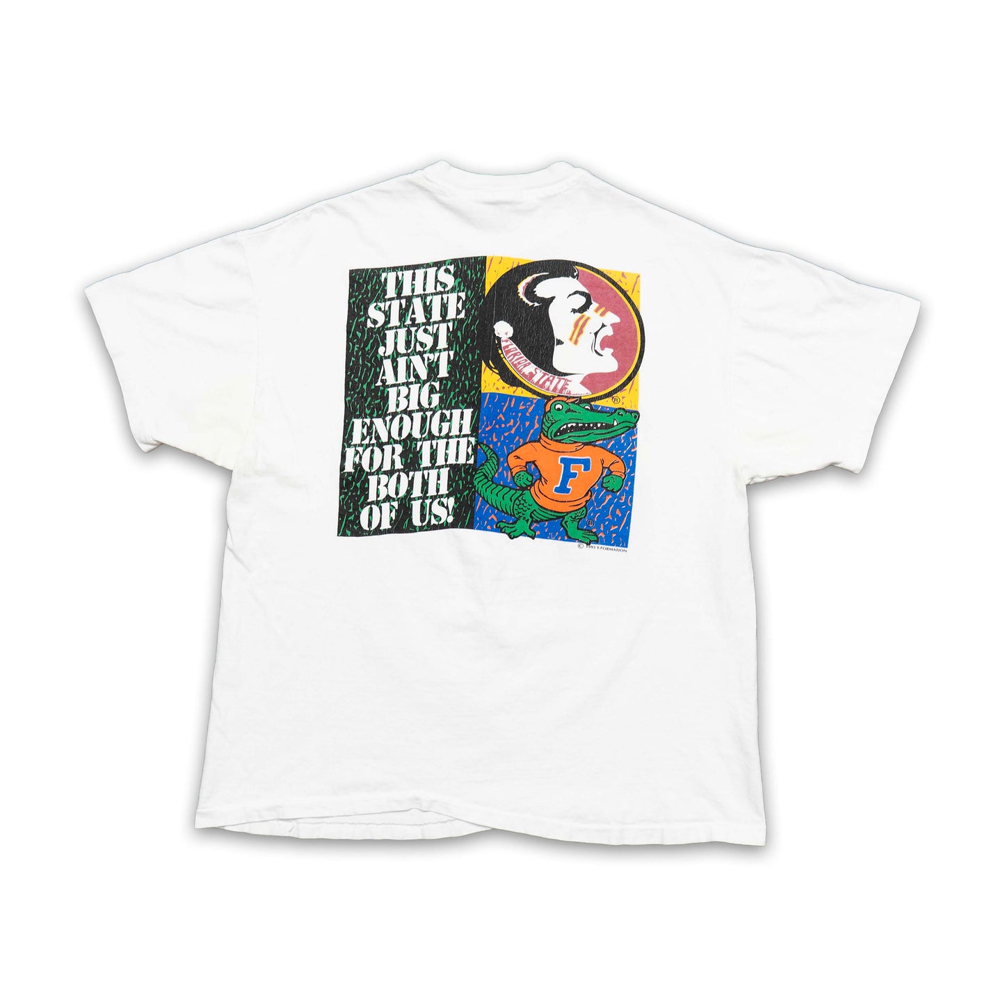 1993 FSU vs. UF Shirt (As-Is)