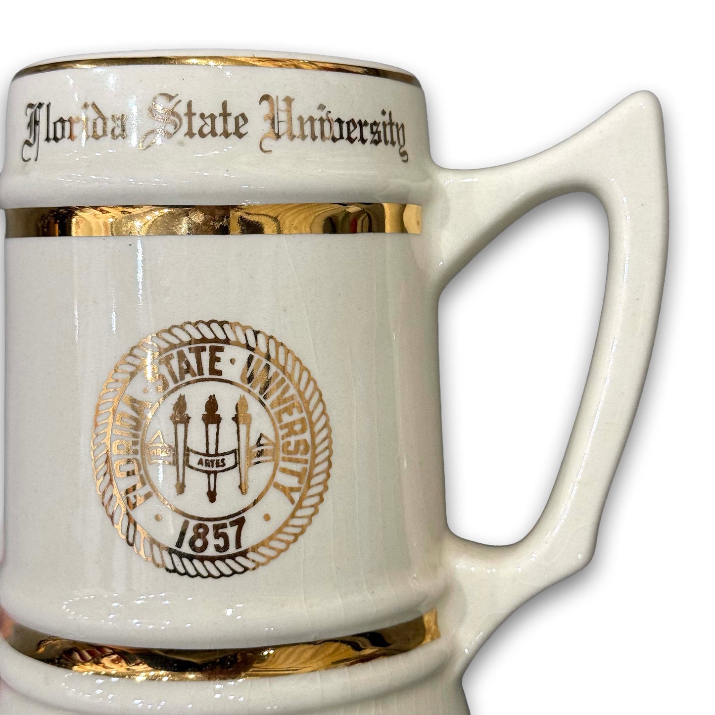 FSU Gold School Seal Stein