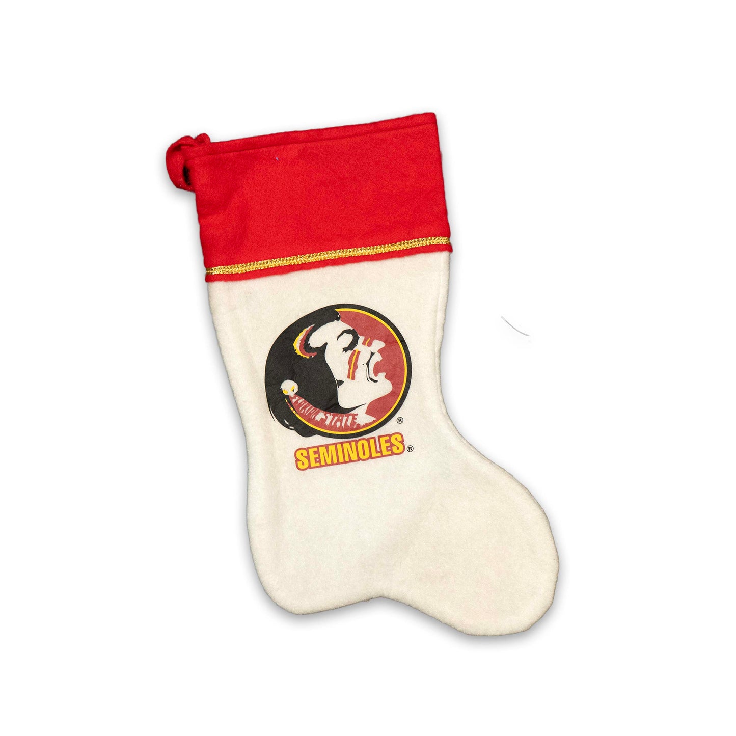 FSU Old Logo Felt Stocking