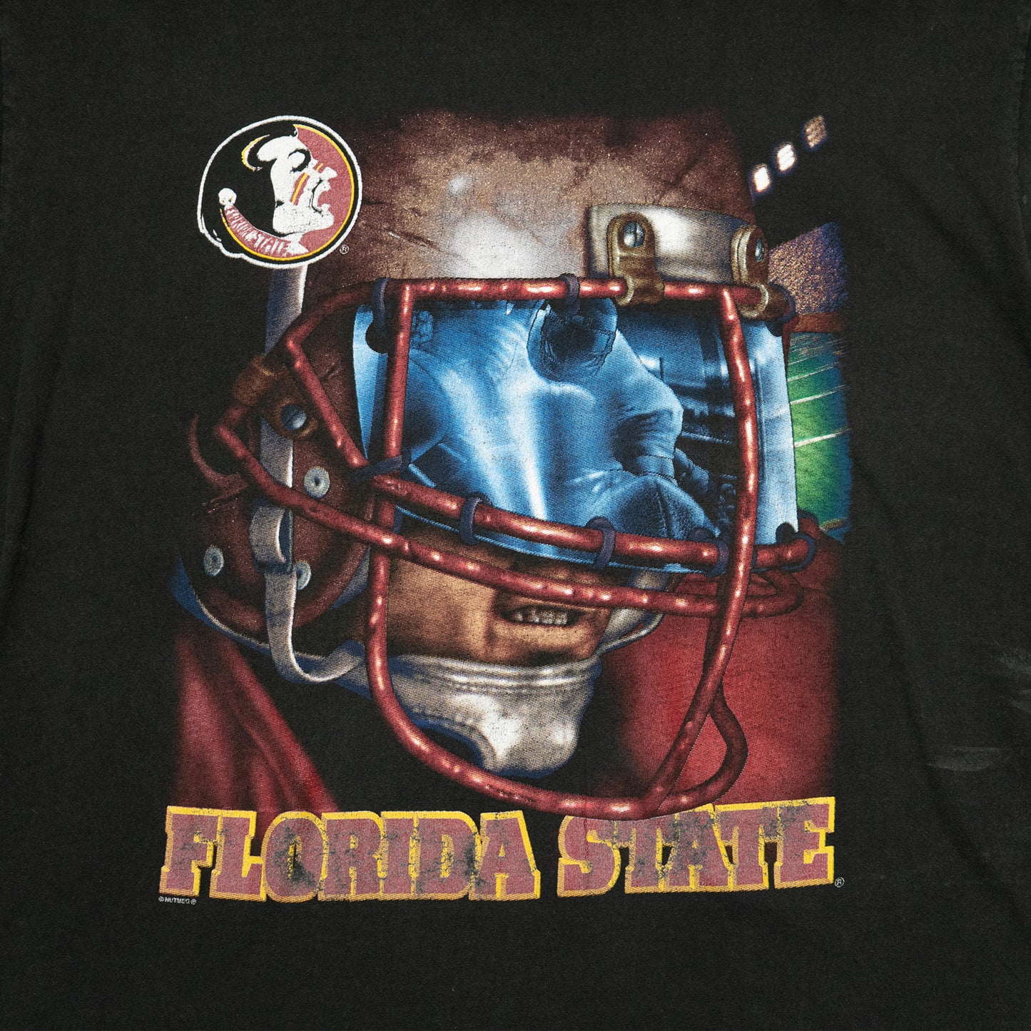 Florida State Big Football Player Helmet Shirt