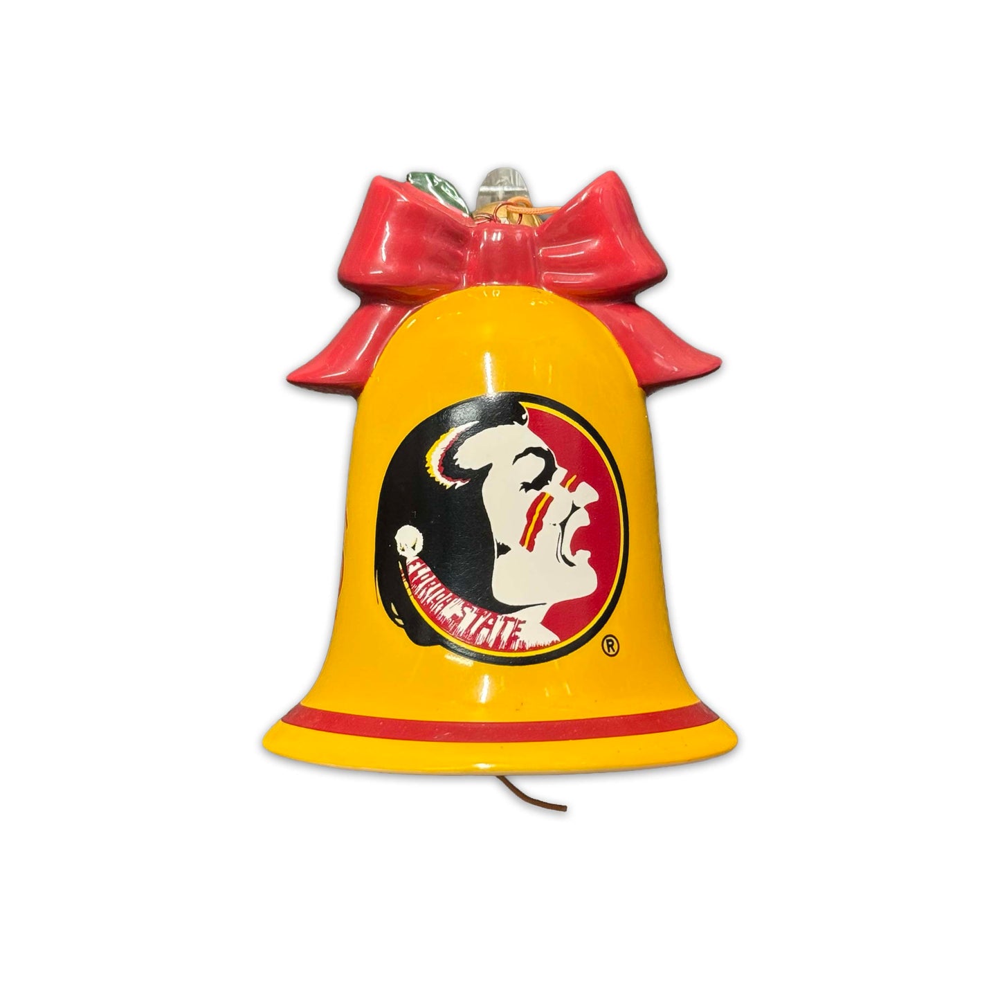 FSU Old Logo Bell Ornament (As-Is)