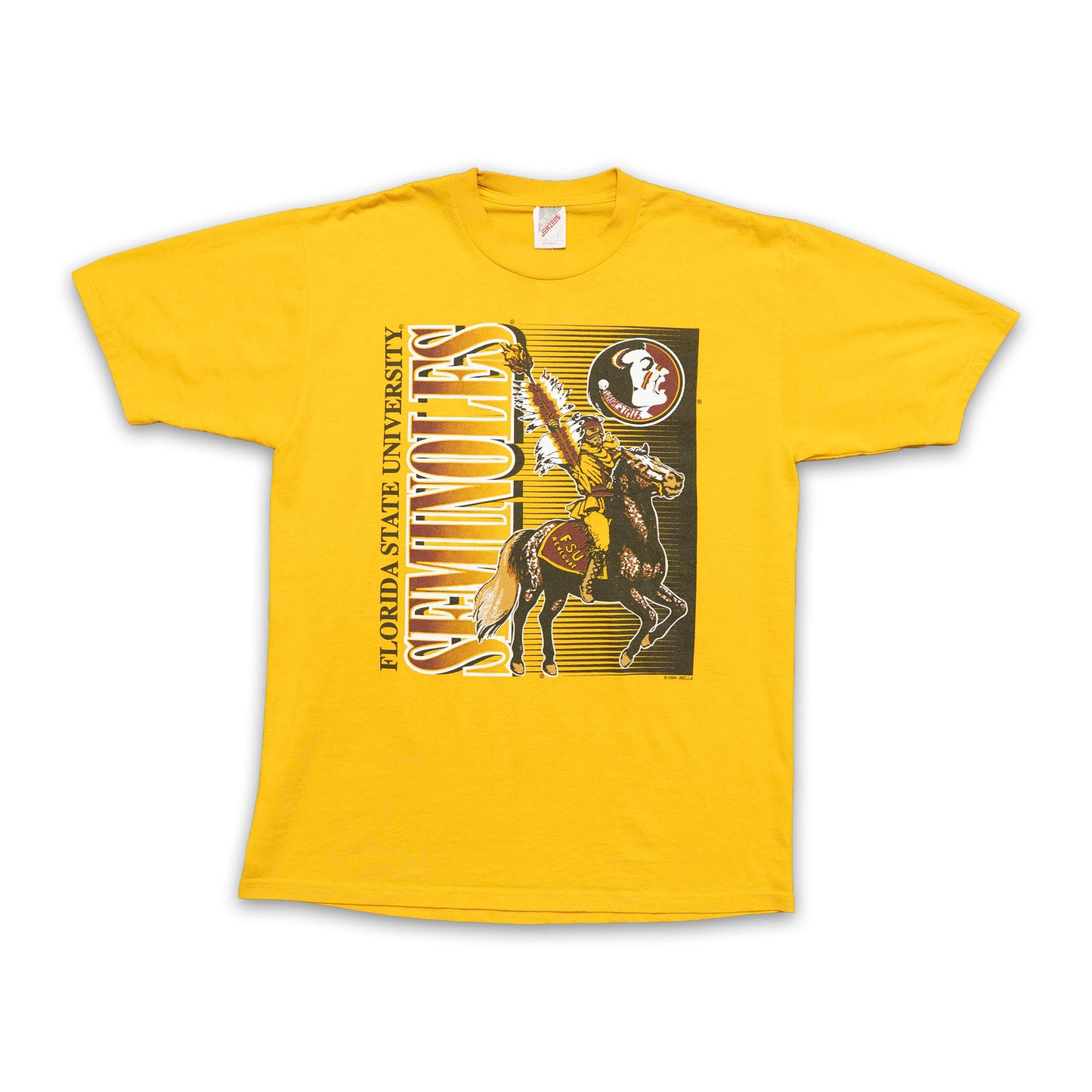 FSU Osceola & Renegade Gold Jerzees Shirt