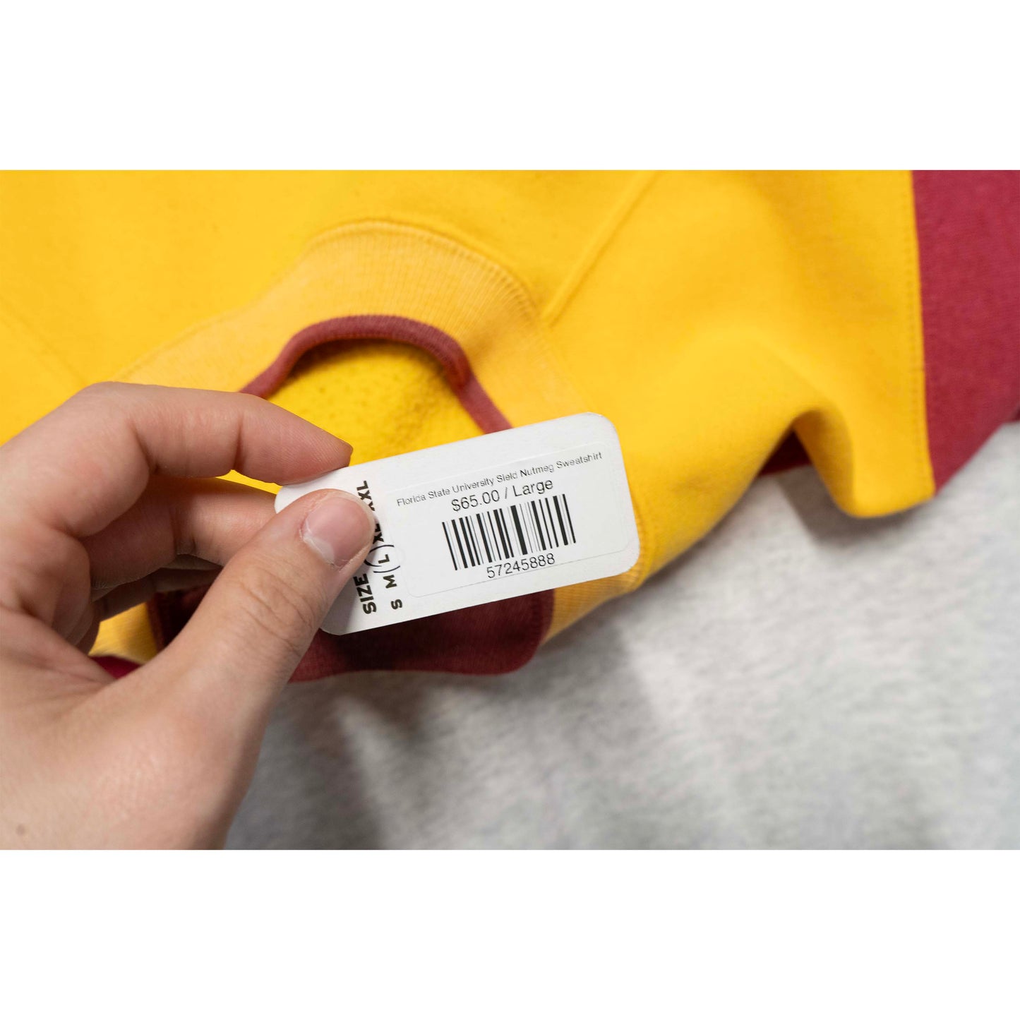 Florida State University Shield Nutmeg Sweatshirt