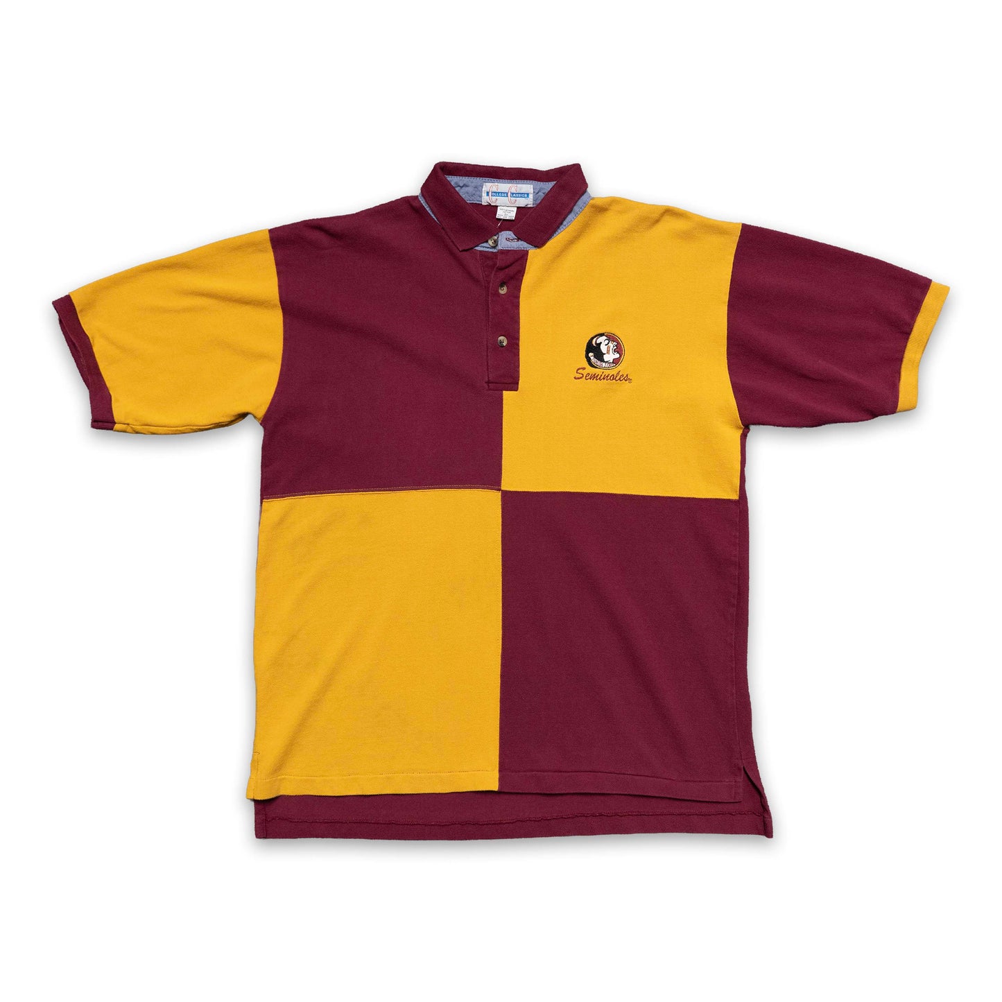 FSU Color Block College Classics Polo