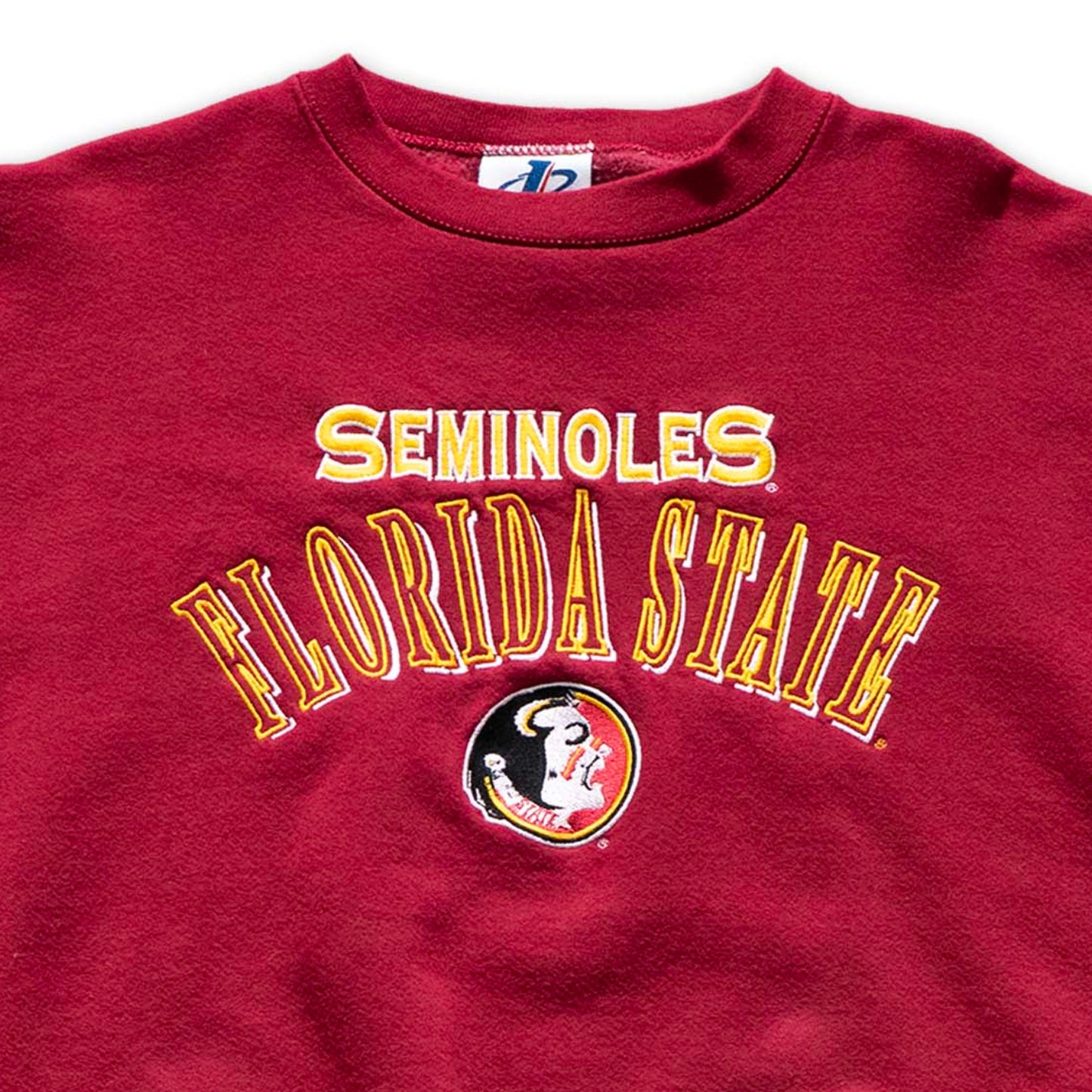 Seminoles Florida State Embroidered Logo Athletic Sweatshirt
