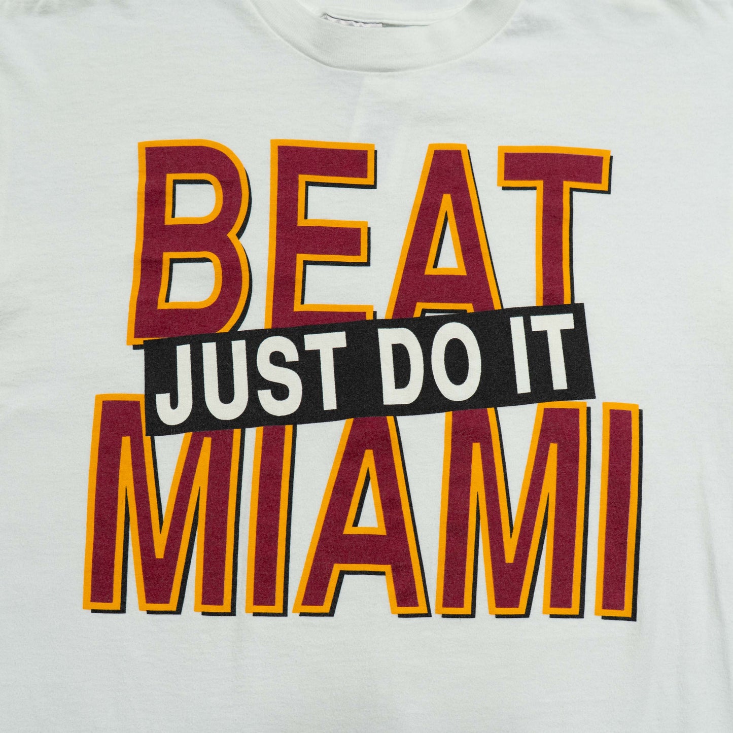 FSU "Beat Miami" White Tee