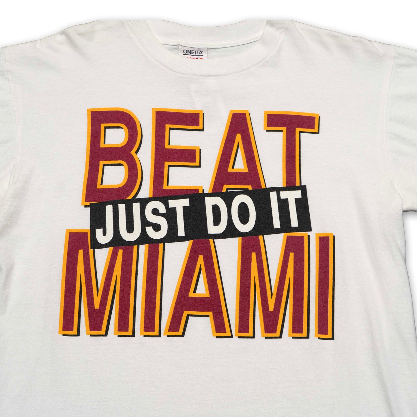 FSU "Beat Miami" White Tee