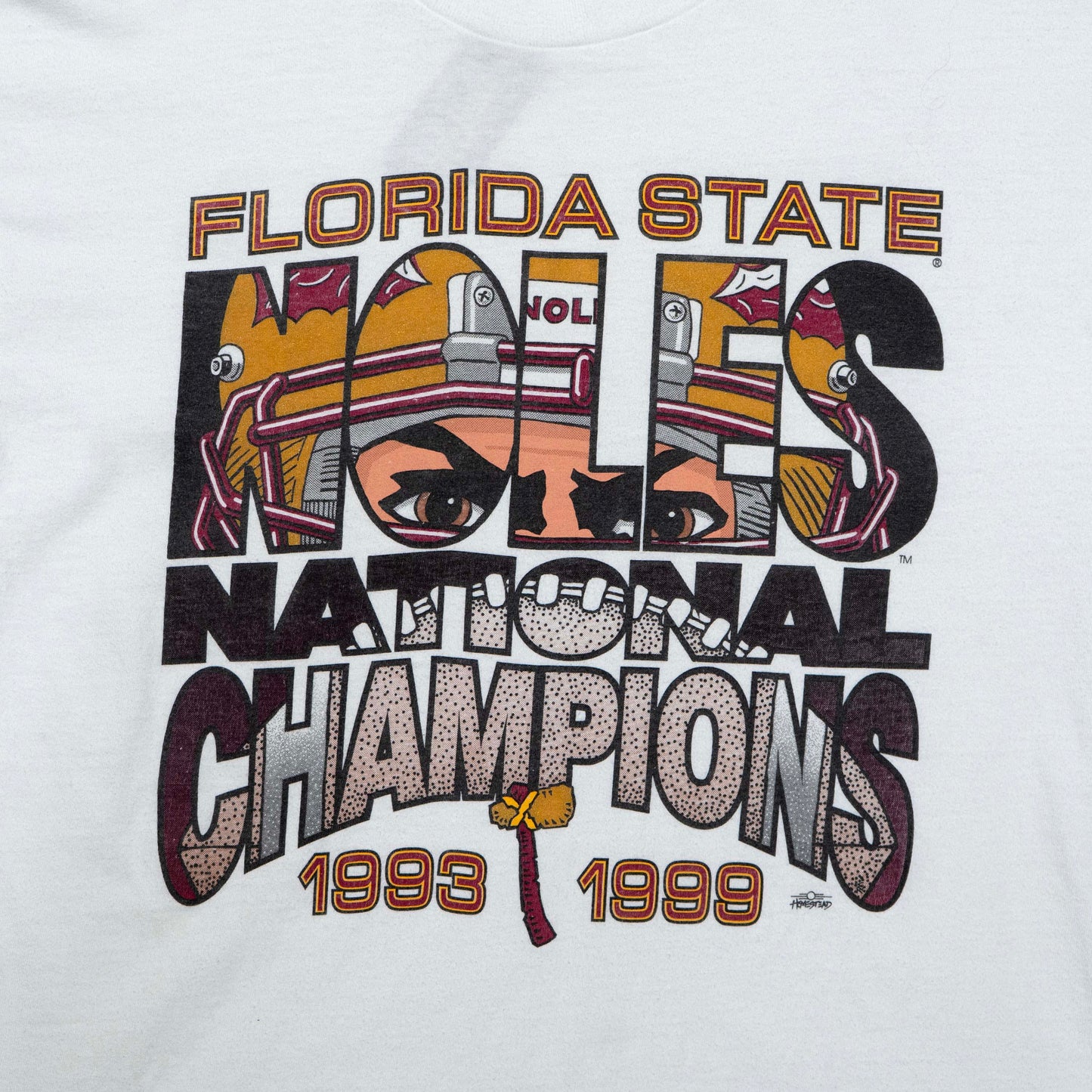 Florida State Noles 1993 1999 Champions Shirt