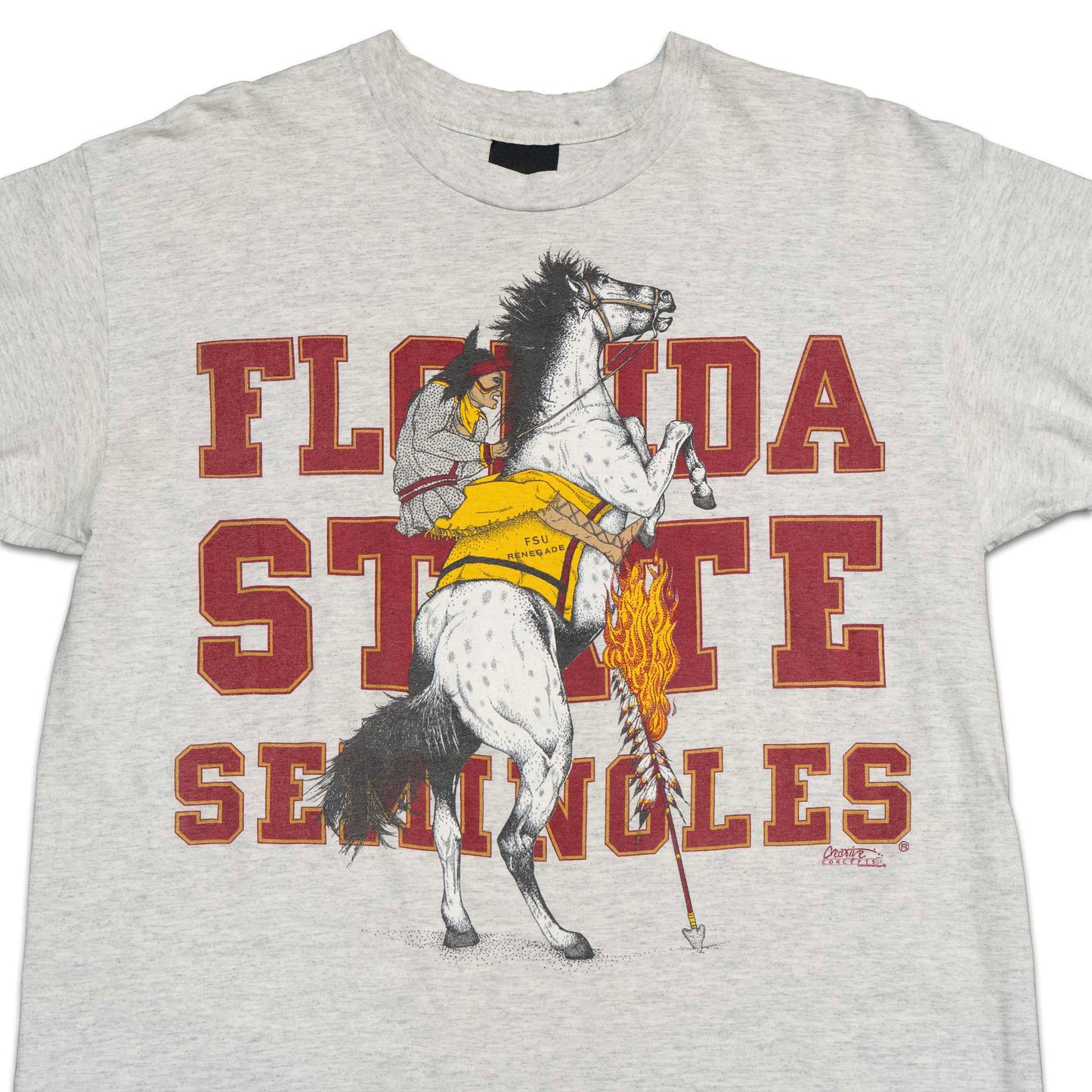 FSU Grey Osceola & Renegade Burning Spear Tee