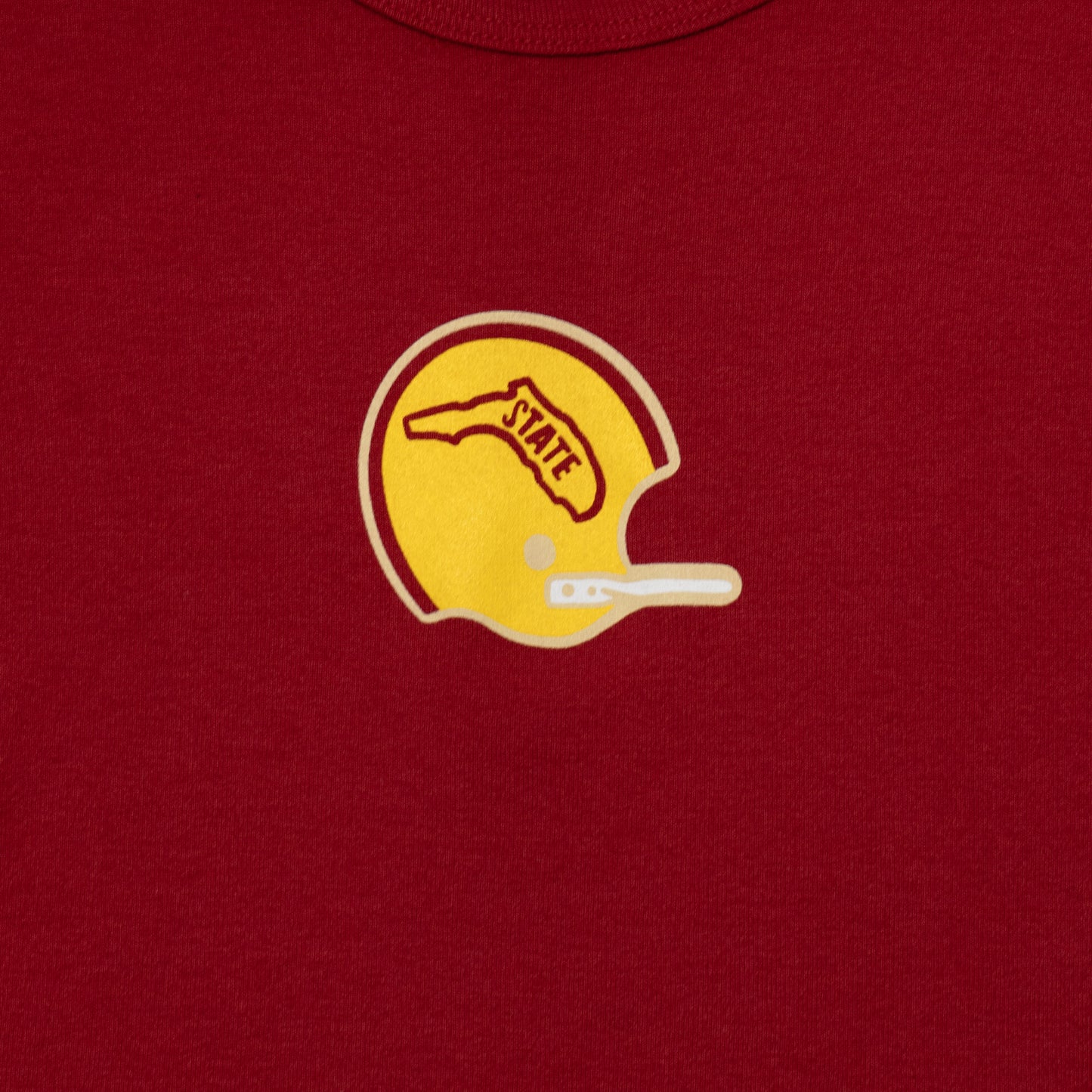 Picked FSU Vintage Helmet Baby Tee