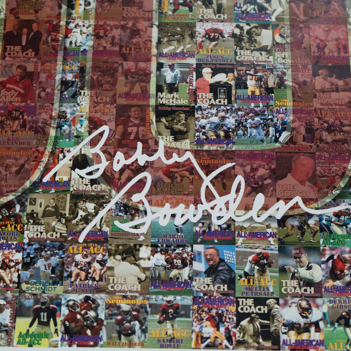 Bobby Bowden's 30th Anniversary Poster
