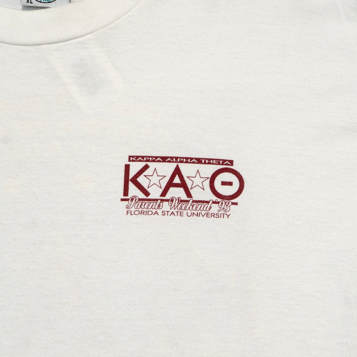 1993 Kappa Alpha Theta Parents Weekend Shirt