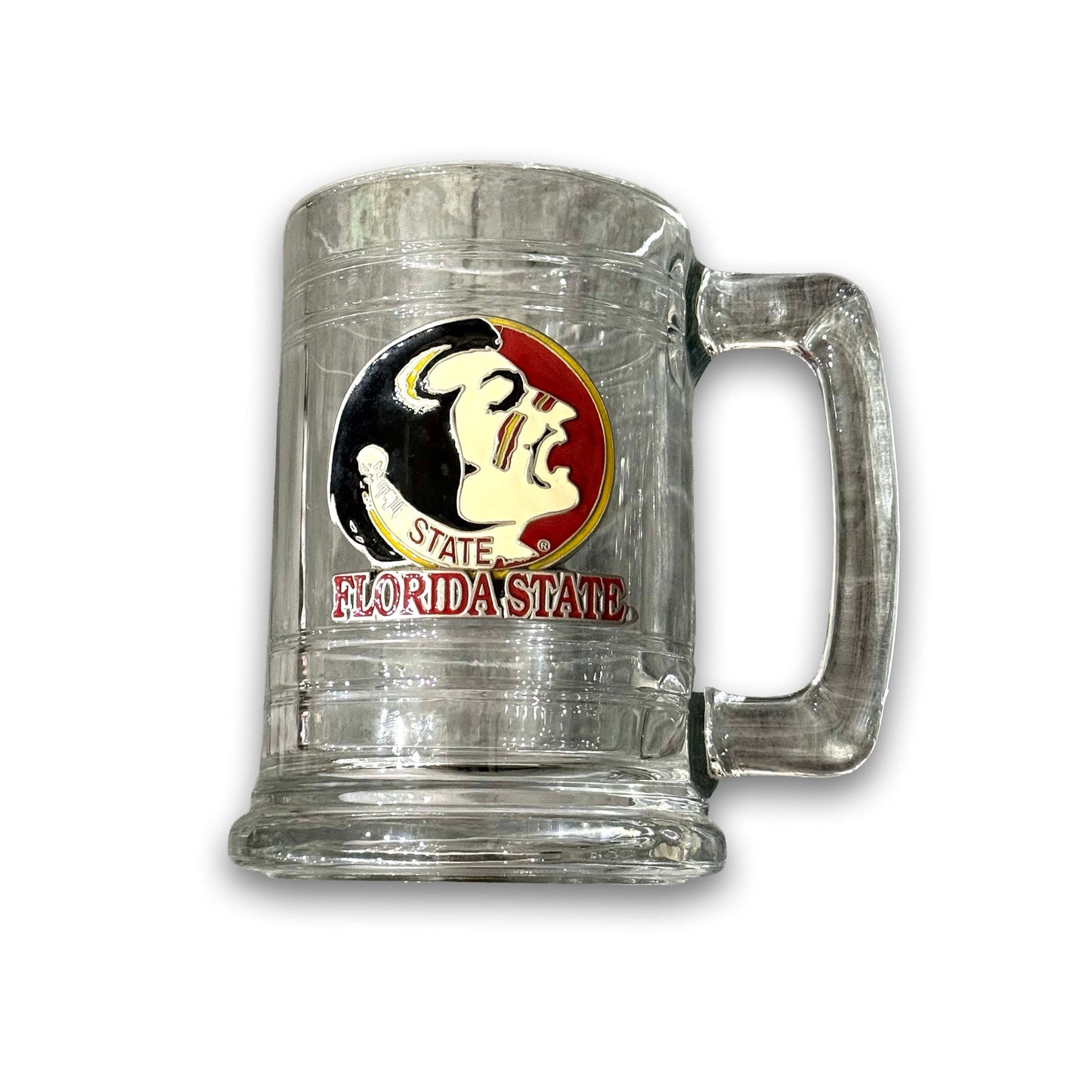 Florida State Enamel & Glass Pint
