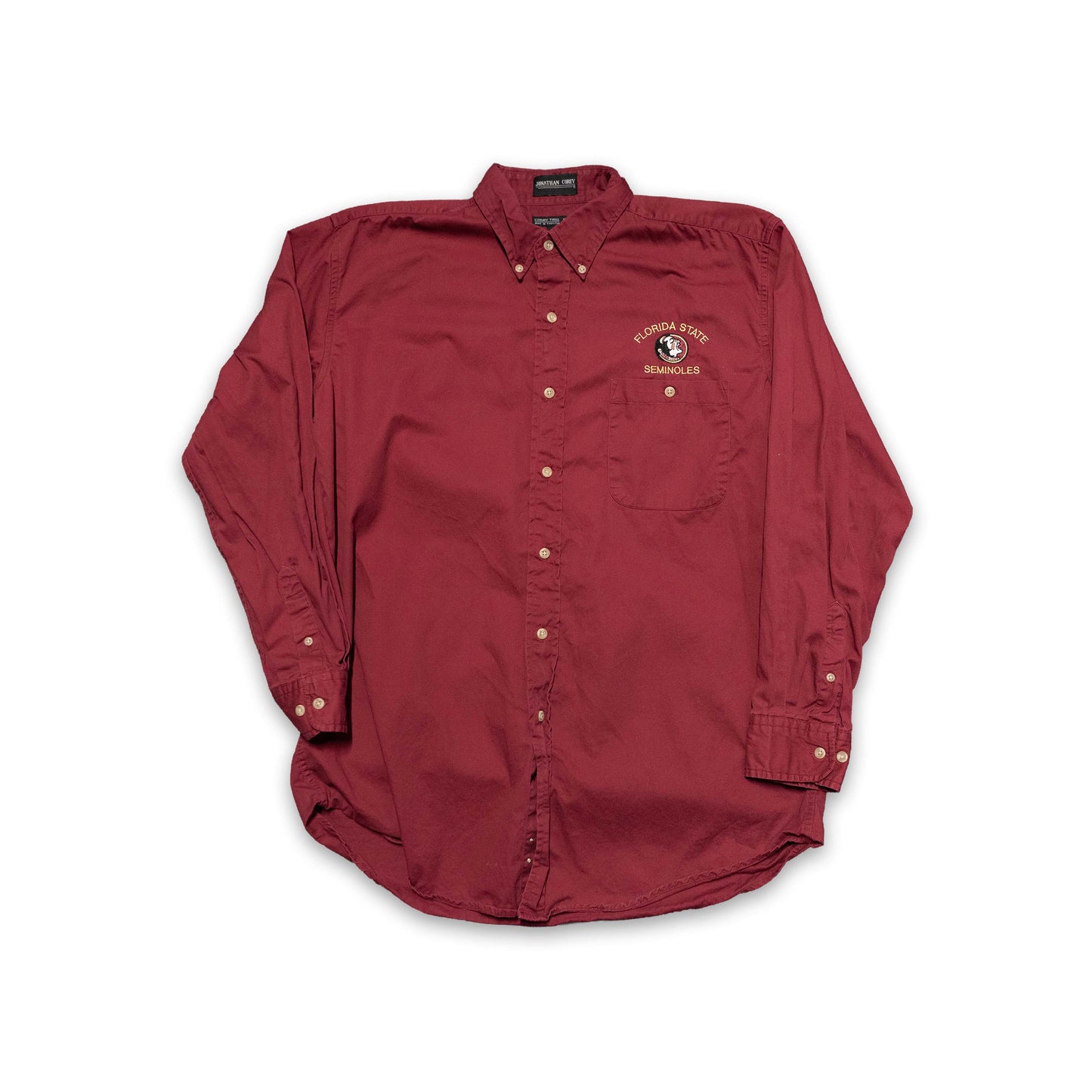 FSU Button Down LS Shirt