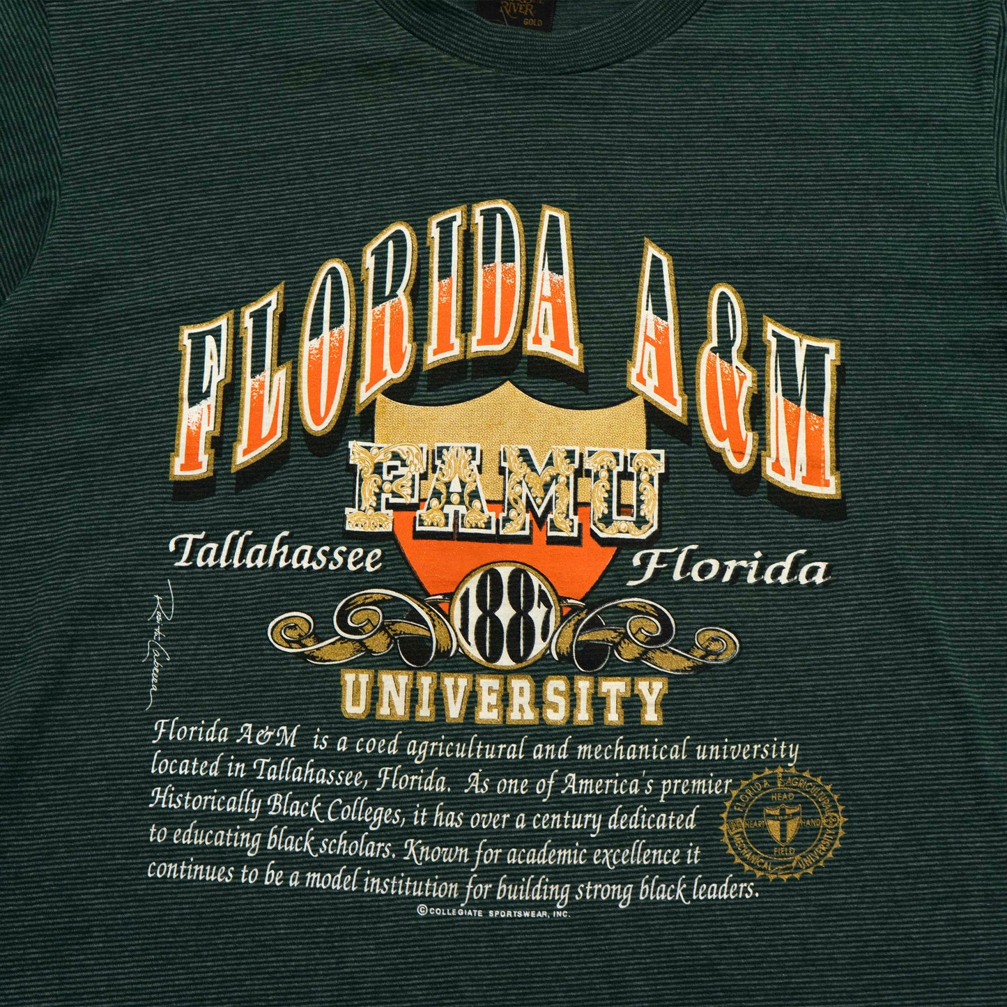 FAMU Tennessee River Striped Shirt