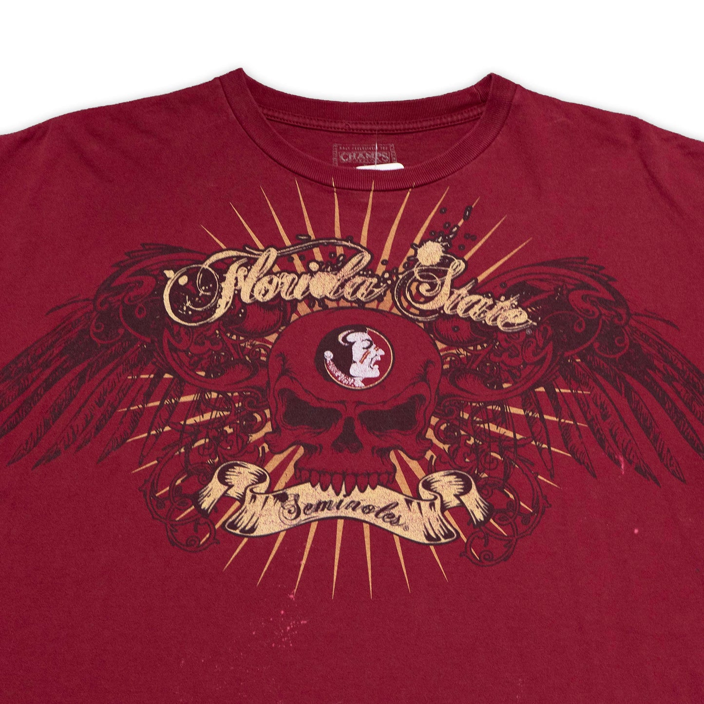 FSU Y2K Skull Shirt (As-Is)