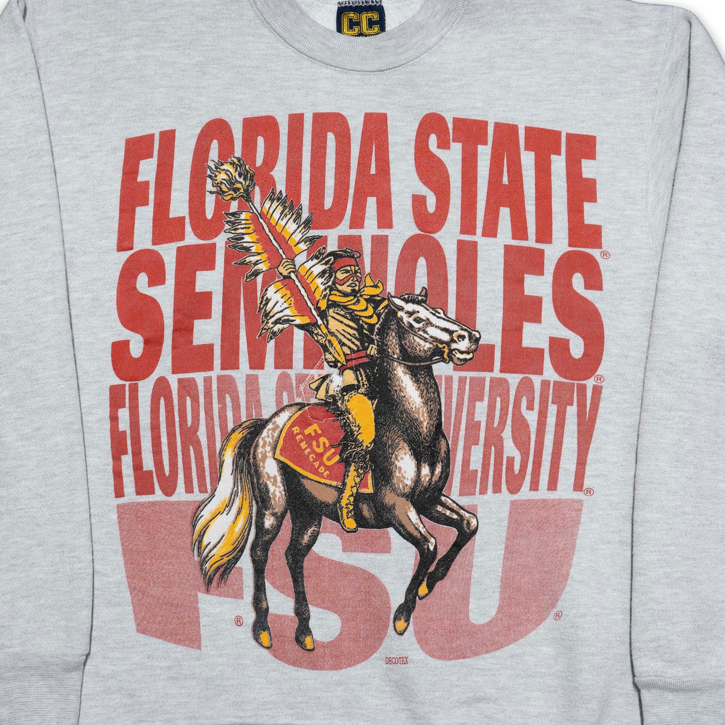 FSU Osceola & Renegade Big Print Sweatshirt (As-Is)
