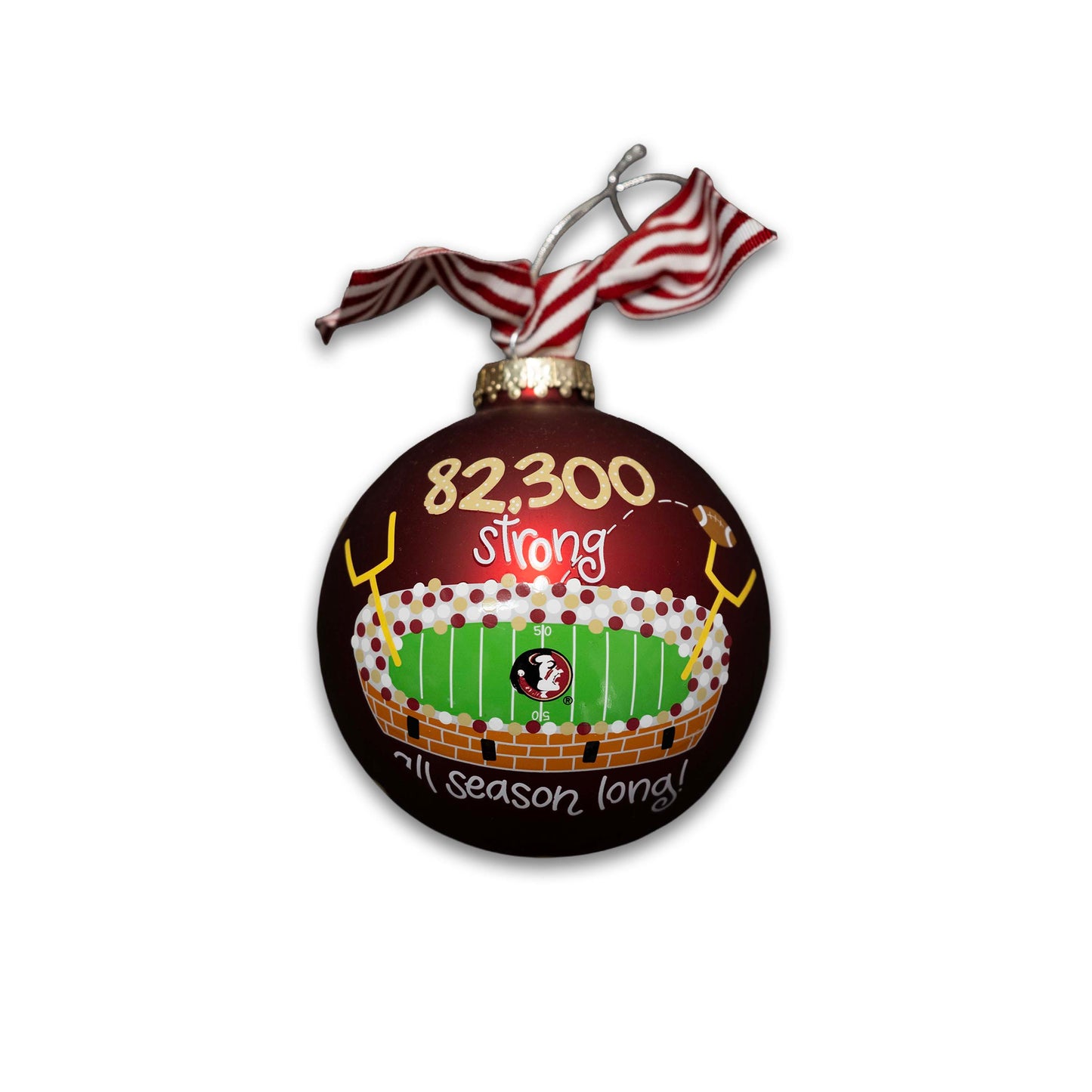FSU Doak Campbell Stadium Coton Colors Ornament (As-Is)