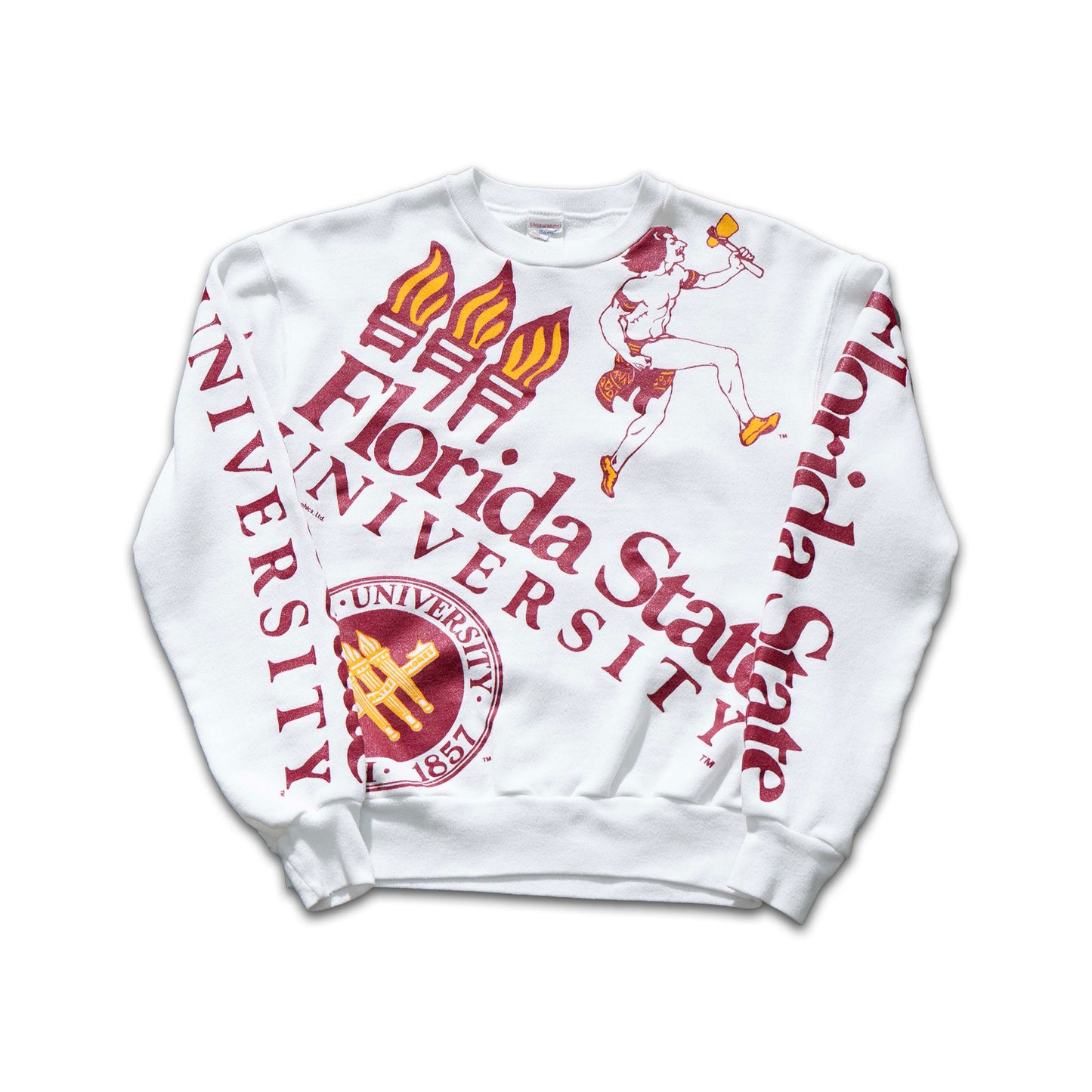 FSU Logos AOP Crewneck