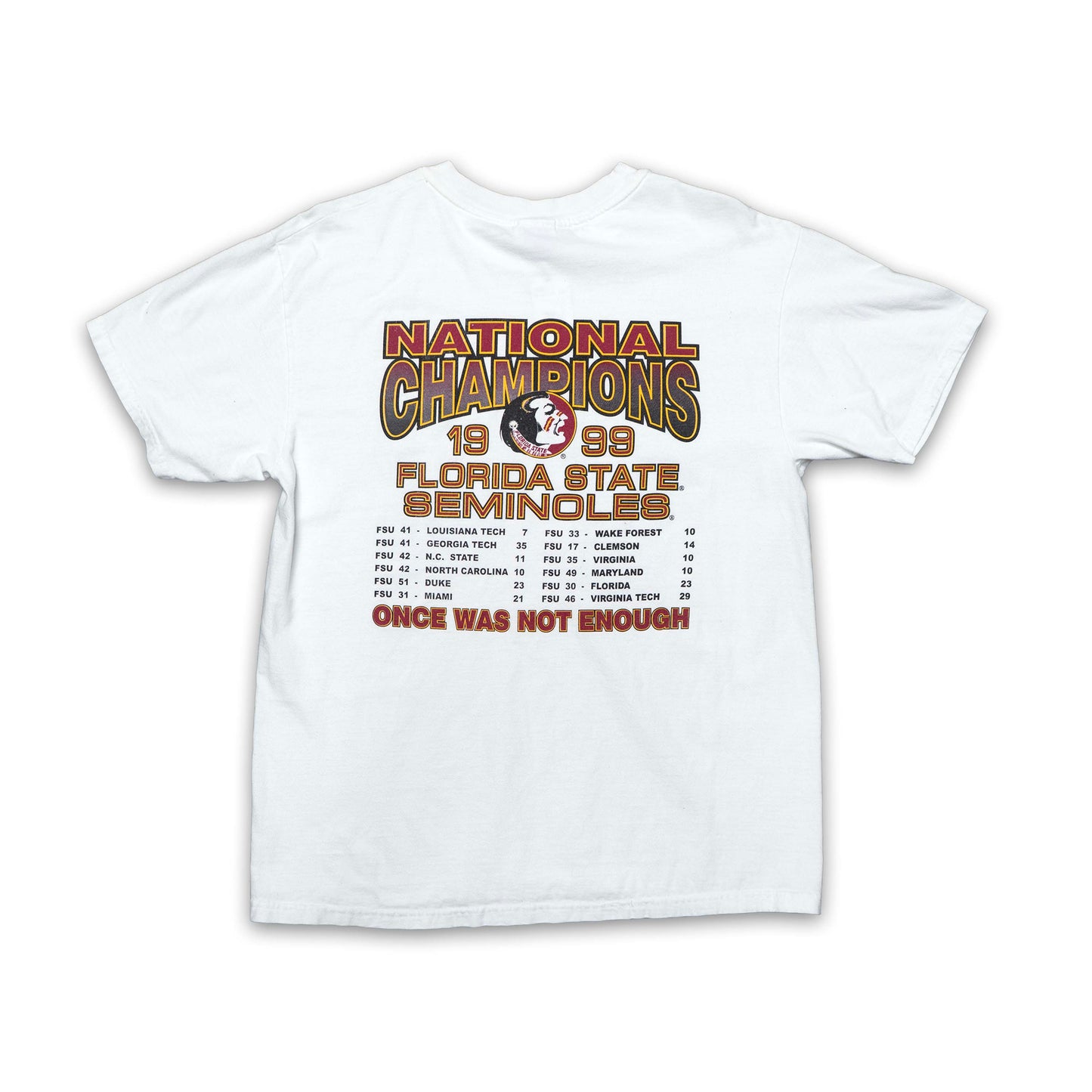 Florida State Noles 1993 1999 Champions Shirt